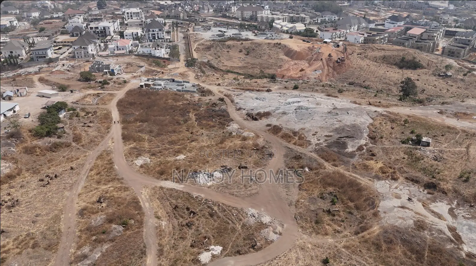 200sqm Plot for 4 Bedroom Terrace Duplex Kapital Villa Guzape District