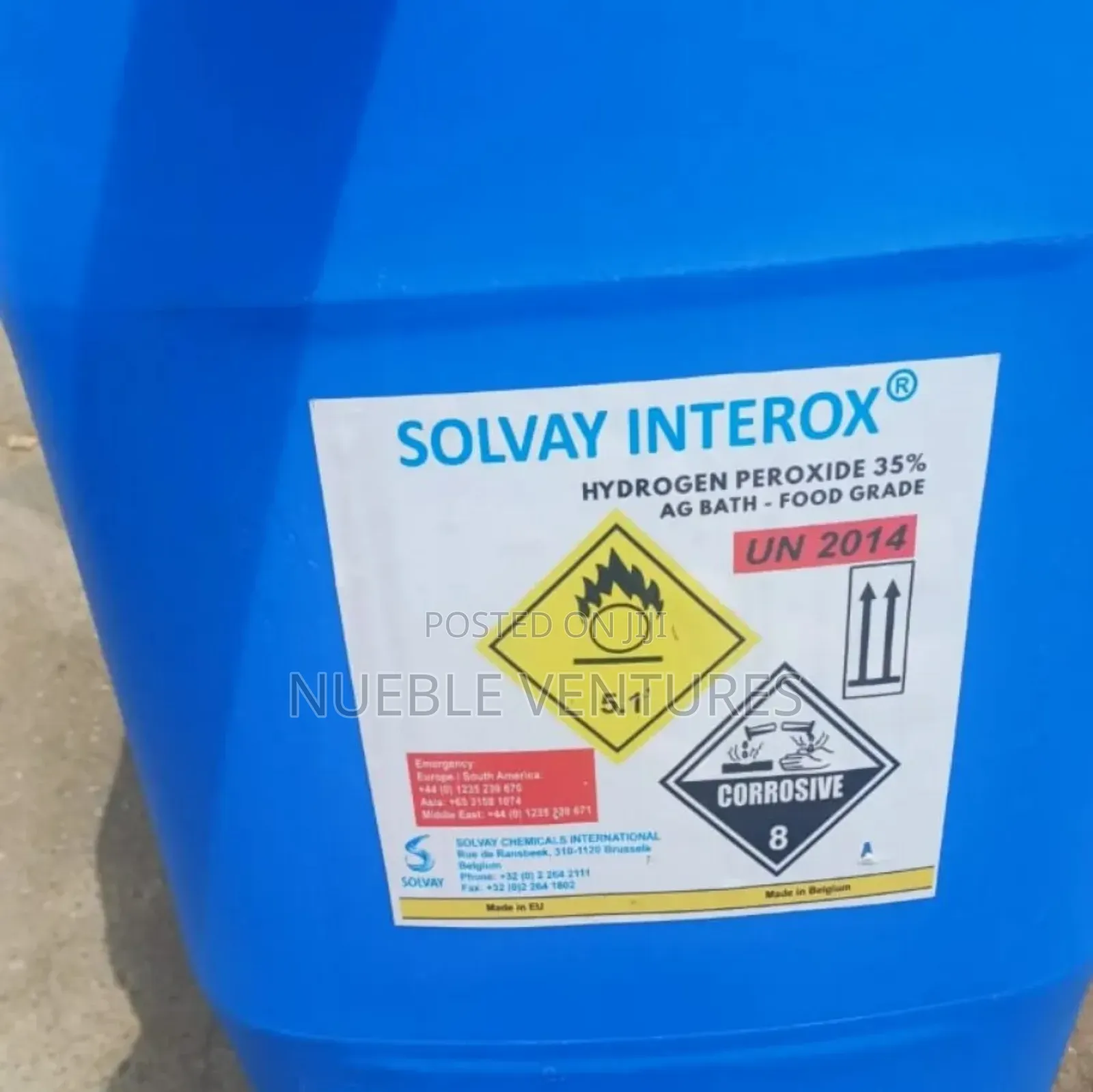 Hydrogen Peroxide Food Grade (35%)