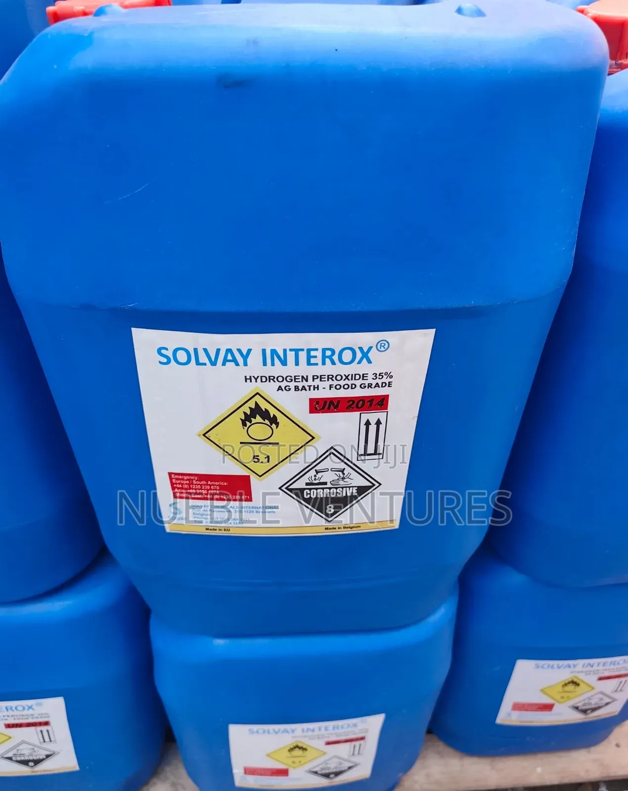 Hydrogen Peroxide Food Grade (35%)