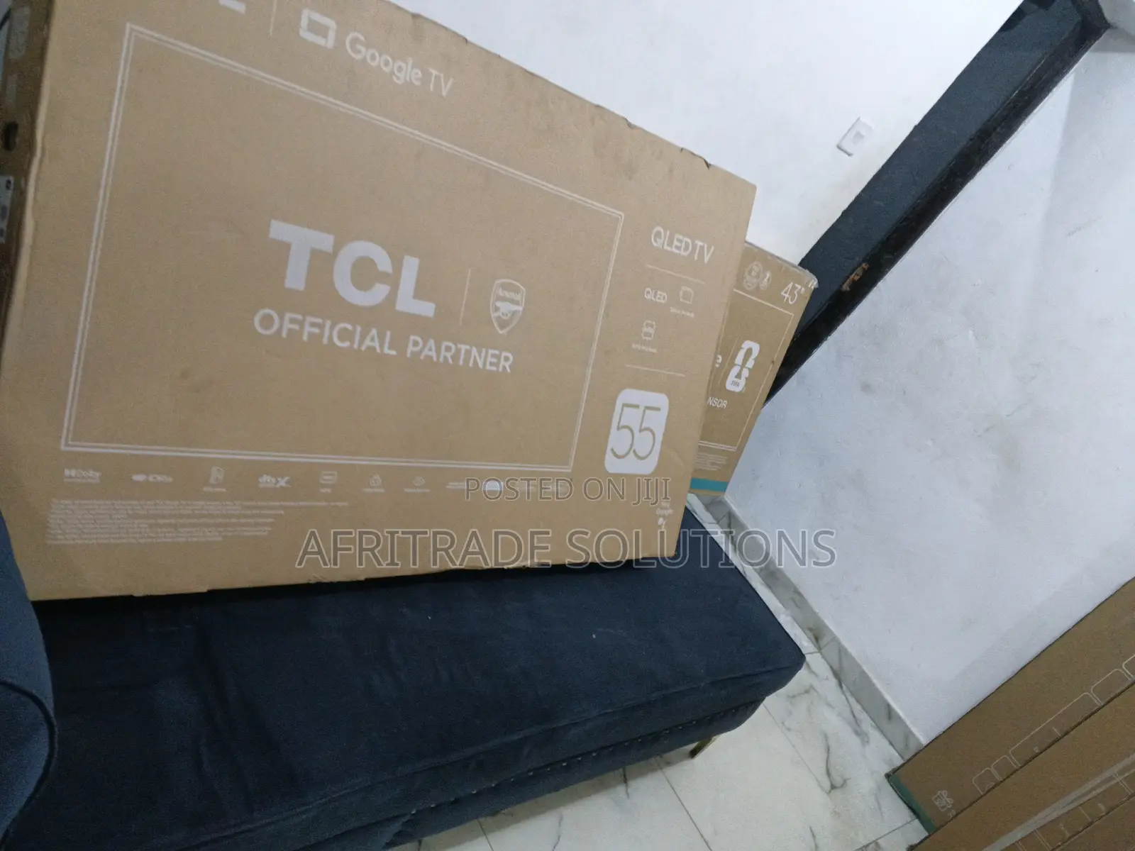 Tcl 55-inch Qled Smart Tv – Home Cinema Experience