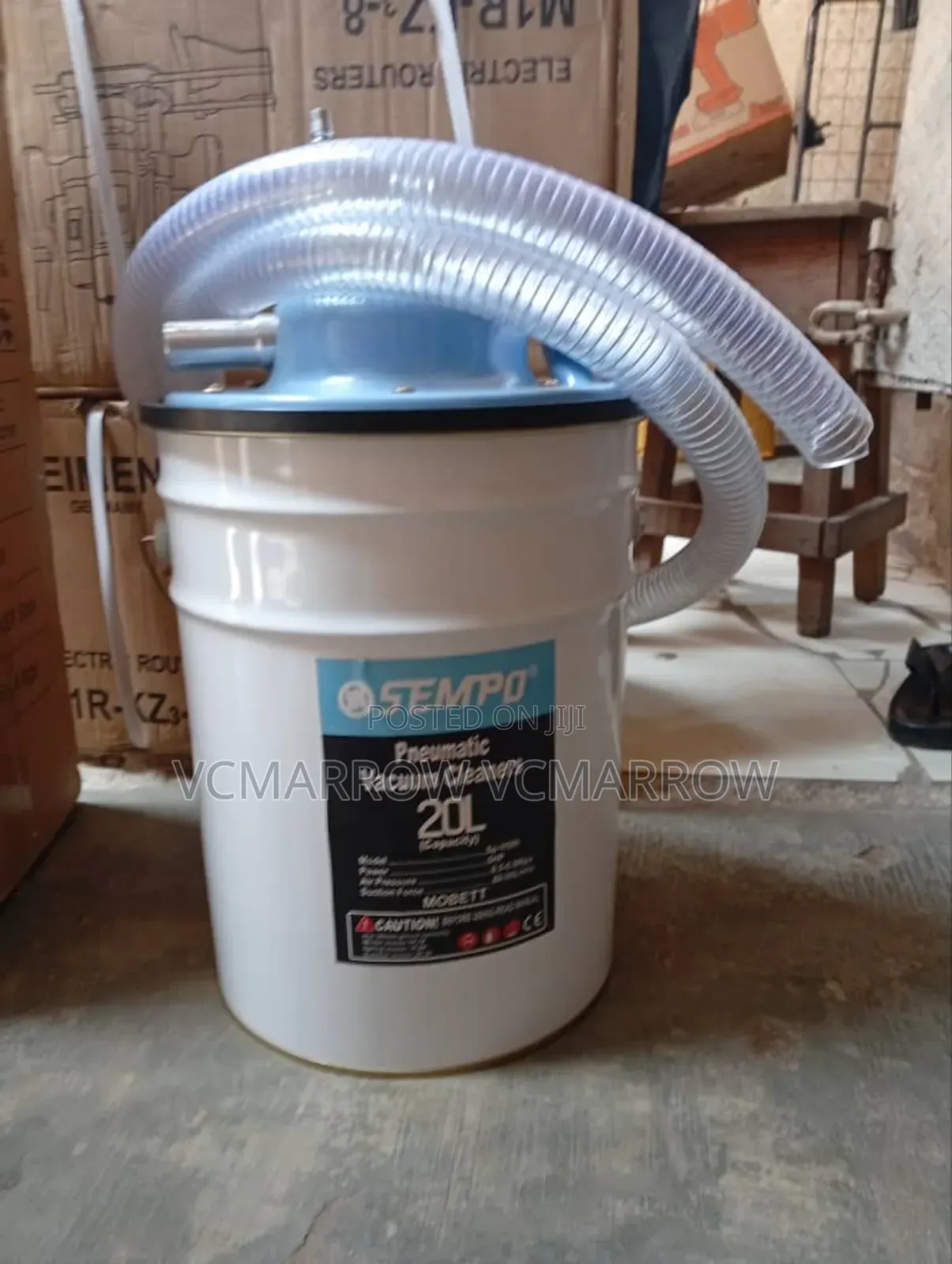 Sempo Sp-V500 Pneumatic Vacuum Cleaner.