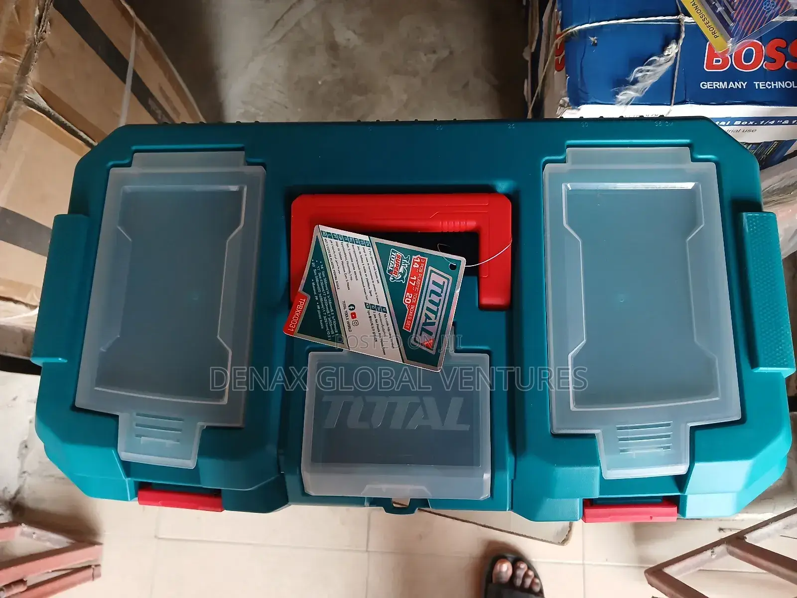20" Plastic Empty Tools Box