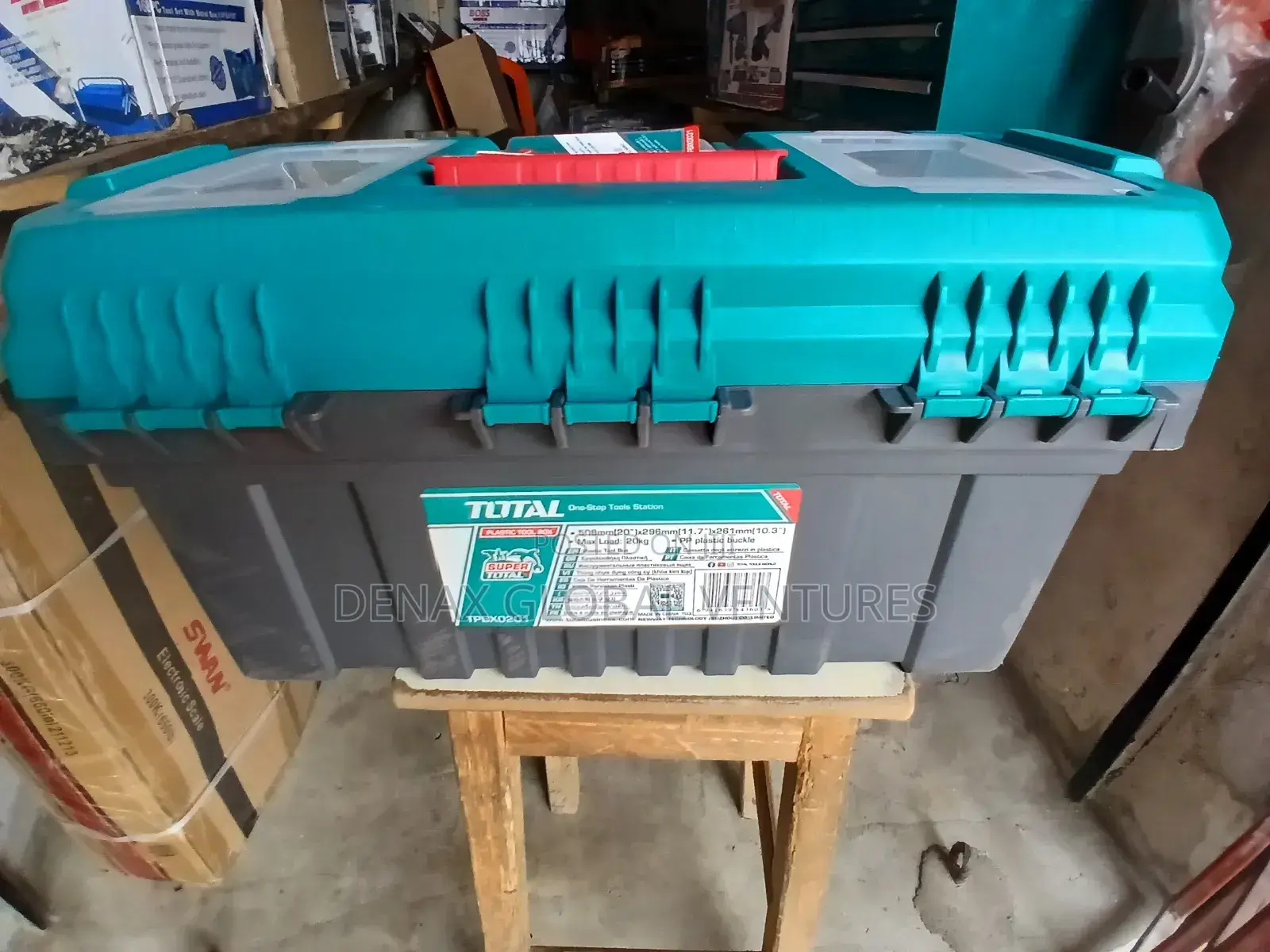 20" Plastic Empty Tools Box