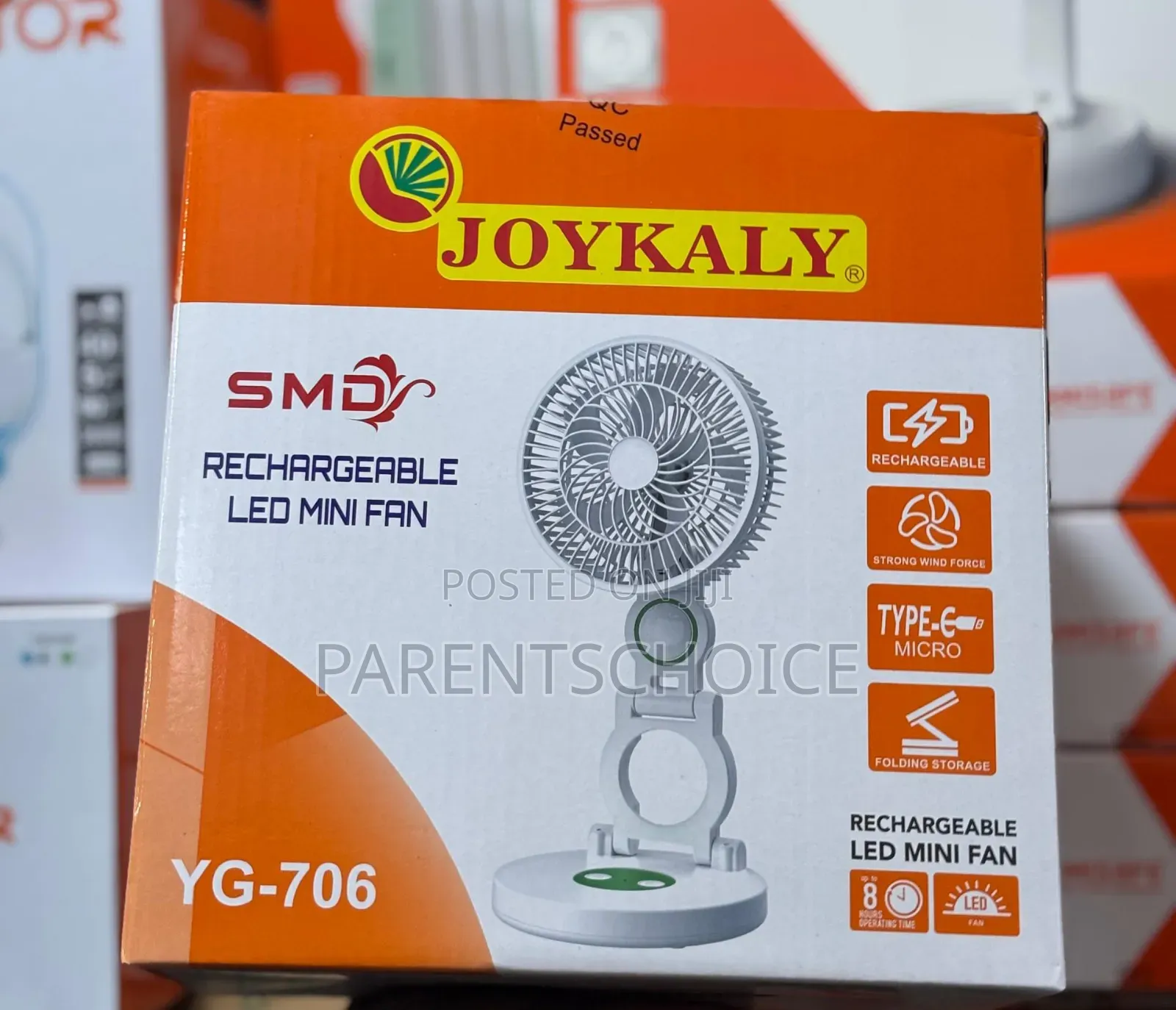 Rechargeable Mini Fan, Ik-J706