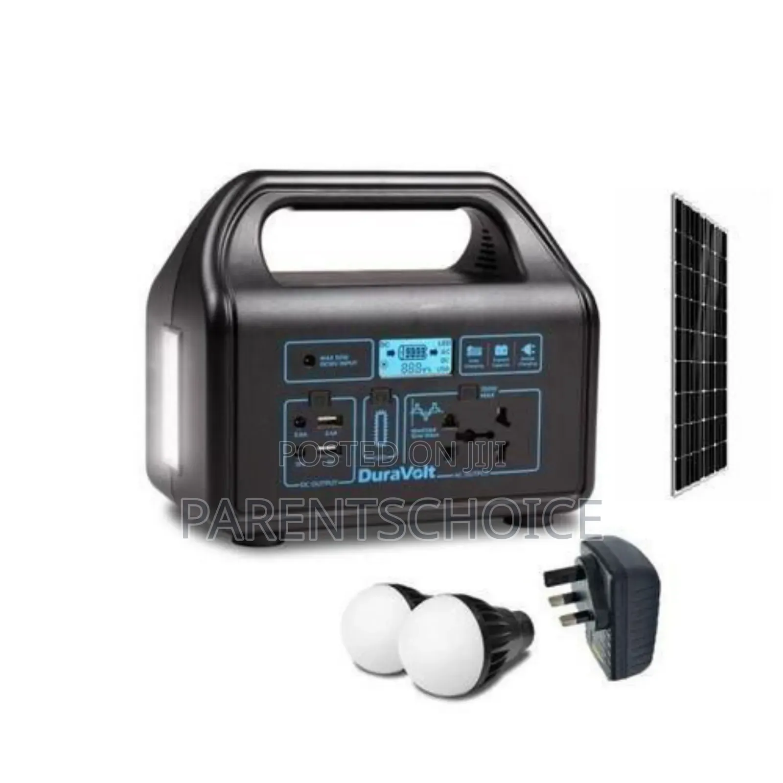 Duravolt 150w Solar Inverter With Dual Bulbs