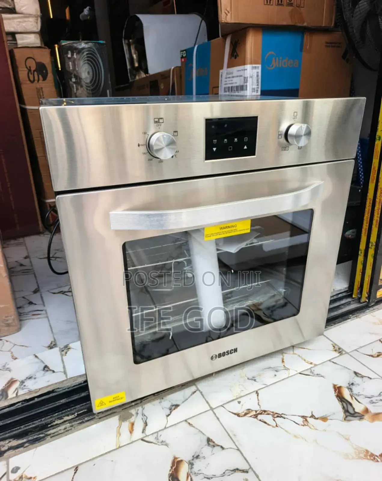 Original Quality Bosch Built-in Luxury Premium Silver Gs & Ele Oven