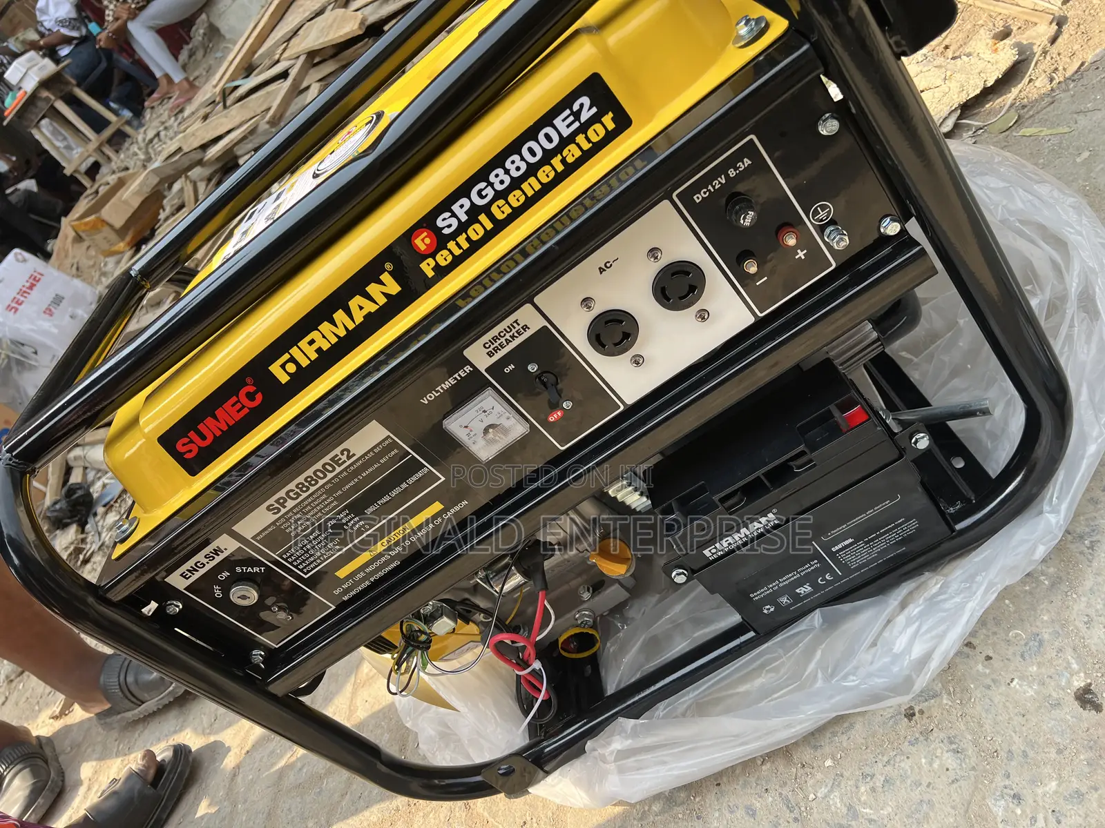 Sumec Firman 8800e2 Petroleum Generator 8kva
