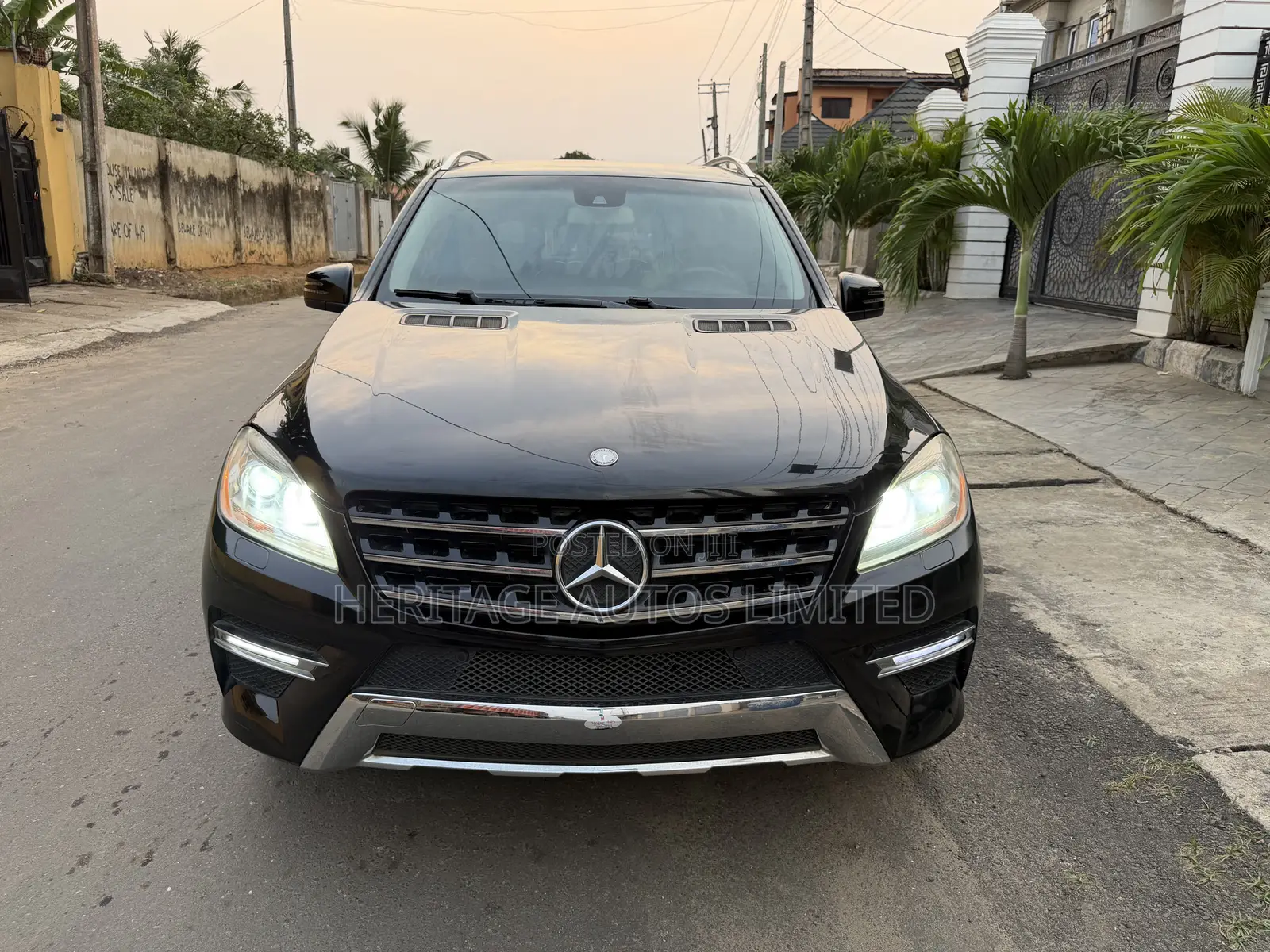 Mercedes-Benz M Class 2013 Black