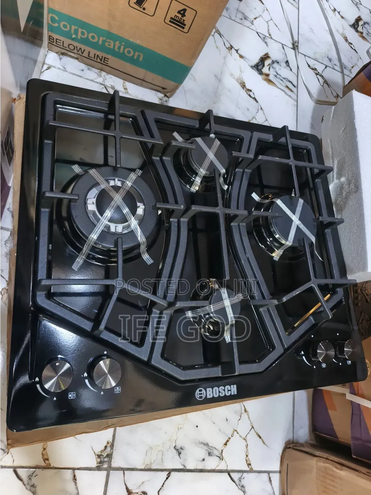 Quality Bosch New Model Design Built-in 4 Burners Gas Cooker Hob 60cm