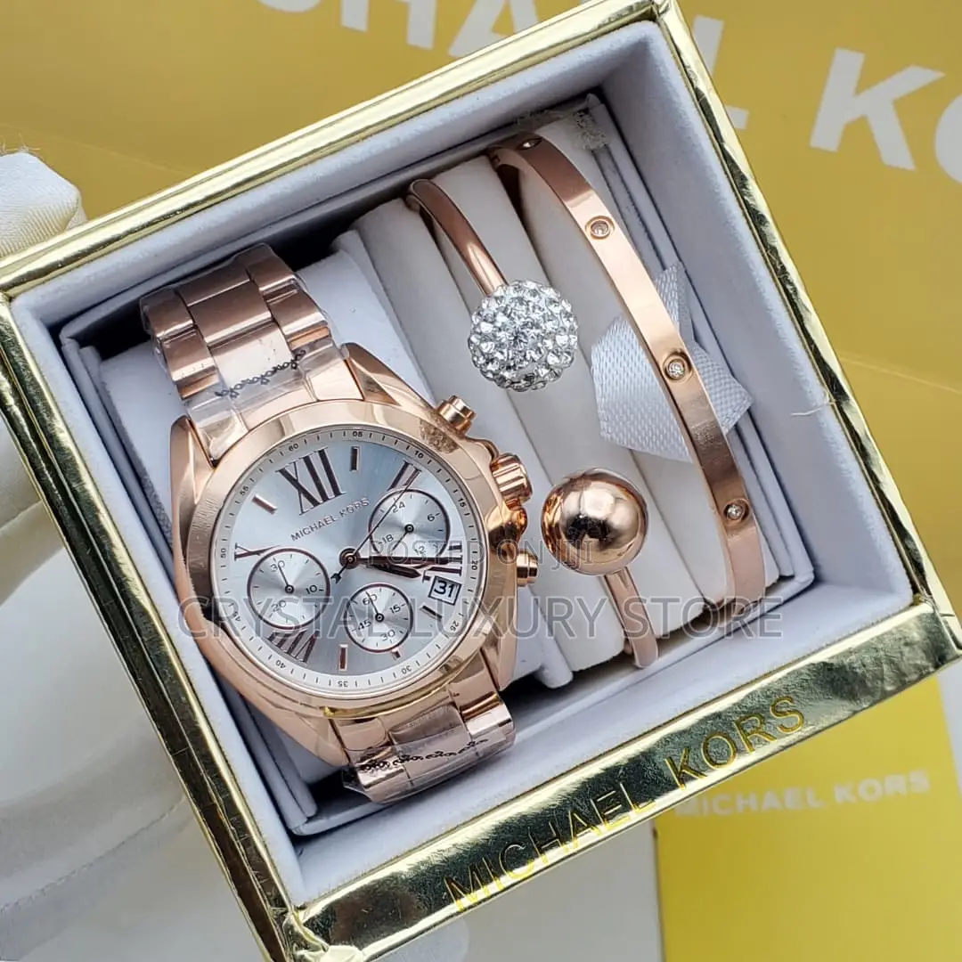 Michael Kors Quality Luxury Ladies Chain Strap Wristwatch
