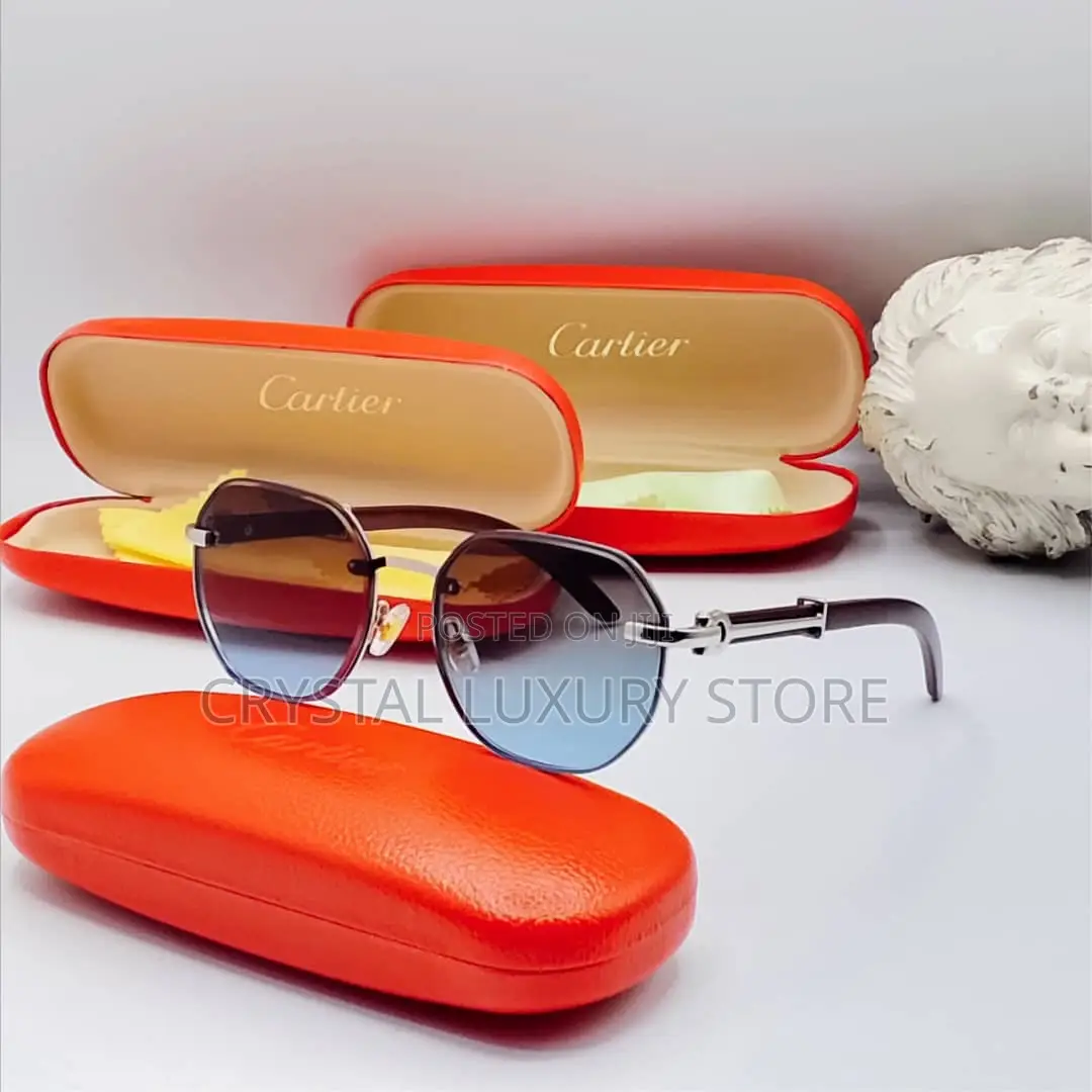 Cartier Quality Luxury Men Sunglasses