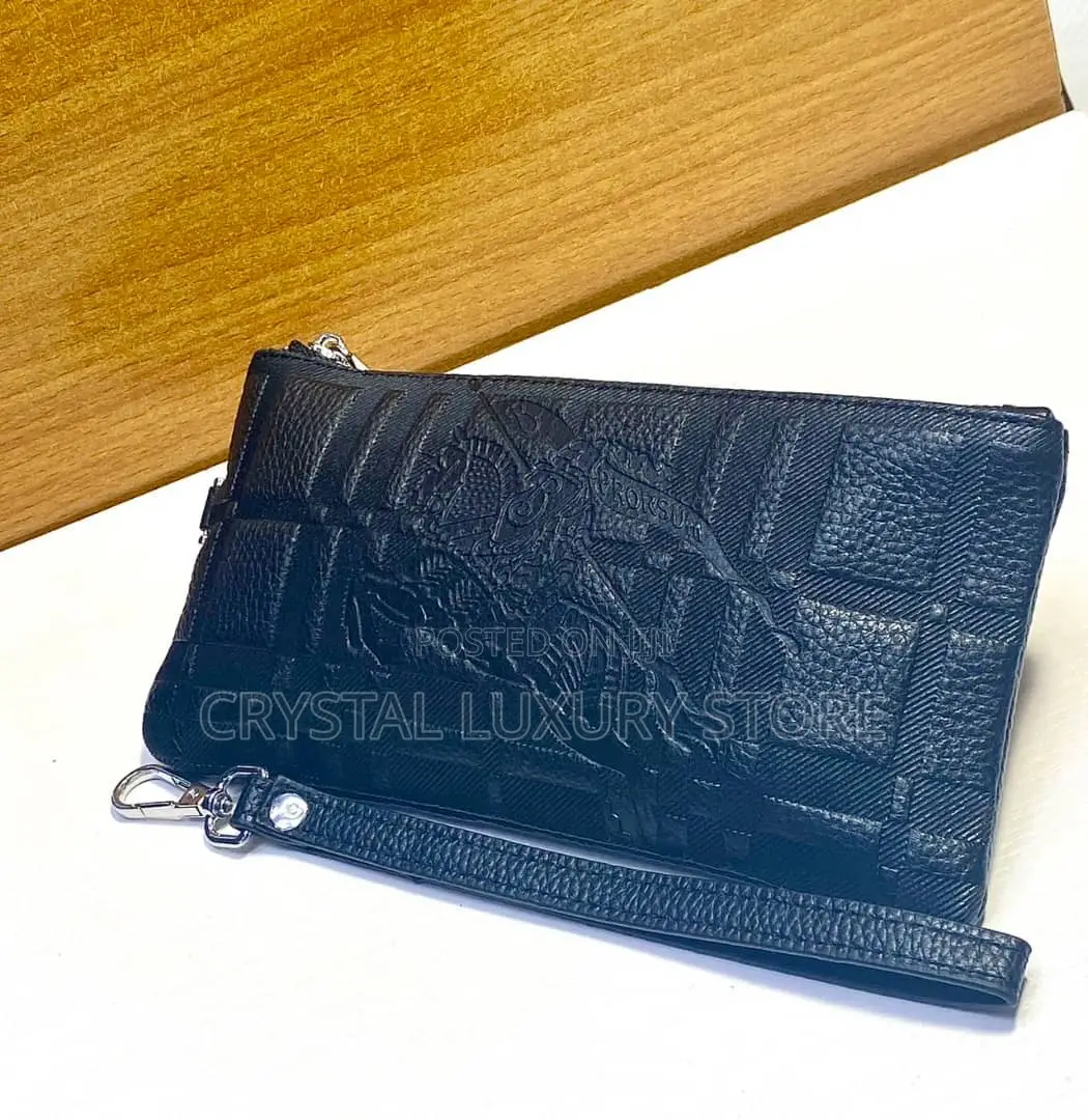 High Quality Luxury Men Genuine Leather Purse