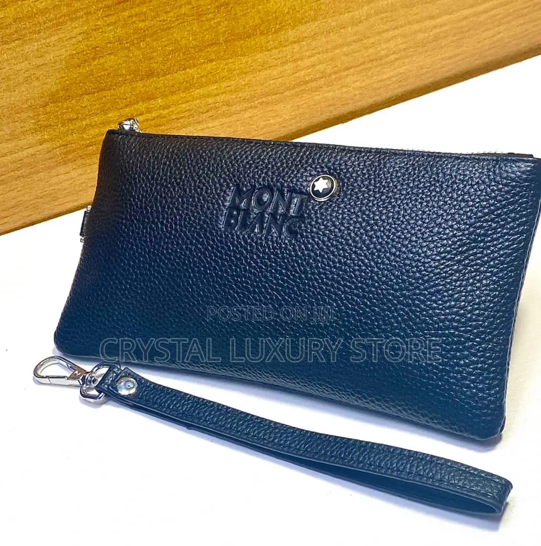 High Quality Luxury Men Genuine Leather Purse