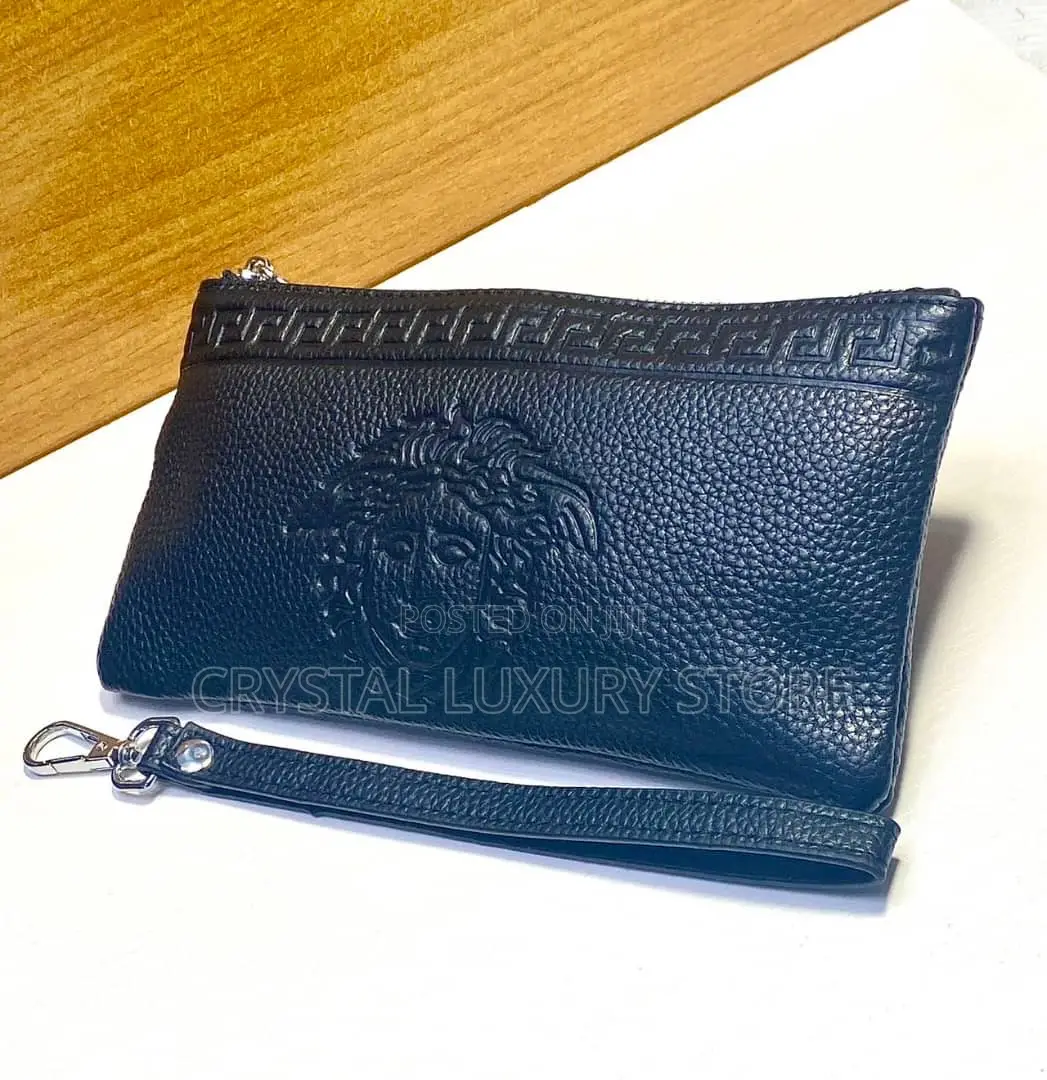 High Quality Luxury Men Genuine Leather Purse