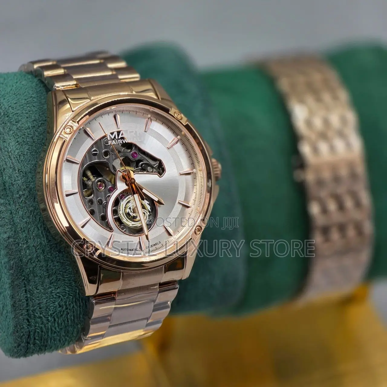 Mark Fairwhale Quality Luxury Chronograph Wristwatch