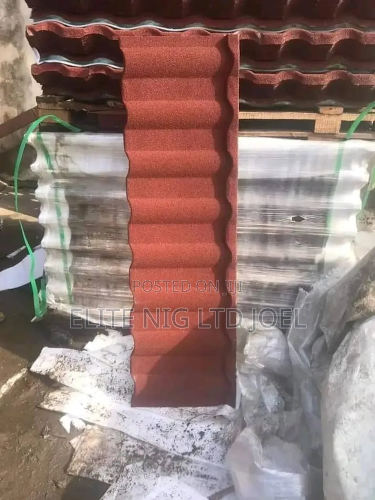 New Era Wine Milano Gerard Stone Coated Roofing Sheet in Lagos