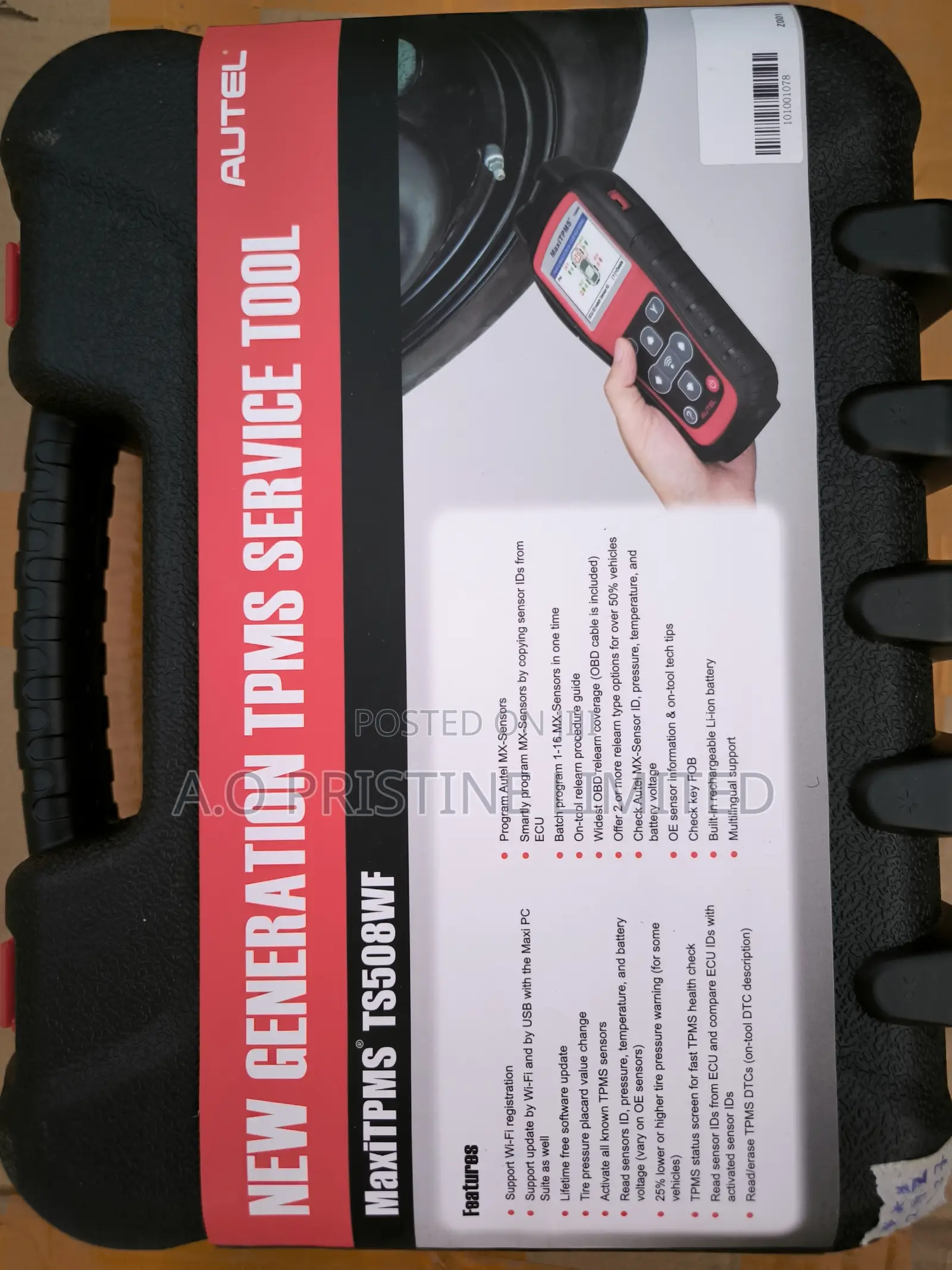 Autel Maxitpms Ts508wf Car TPMS Programming Relearn Tool
