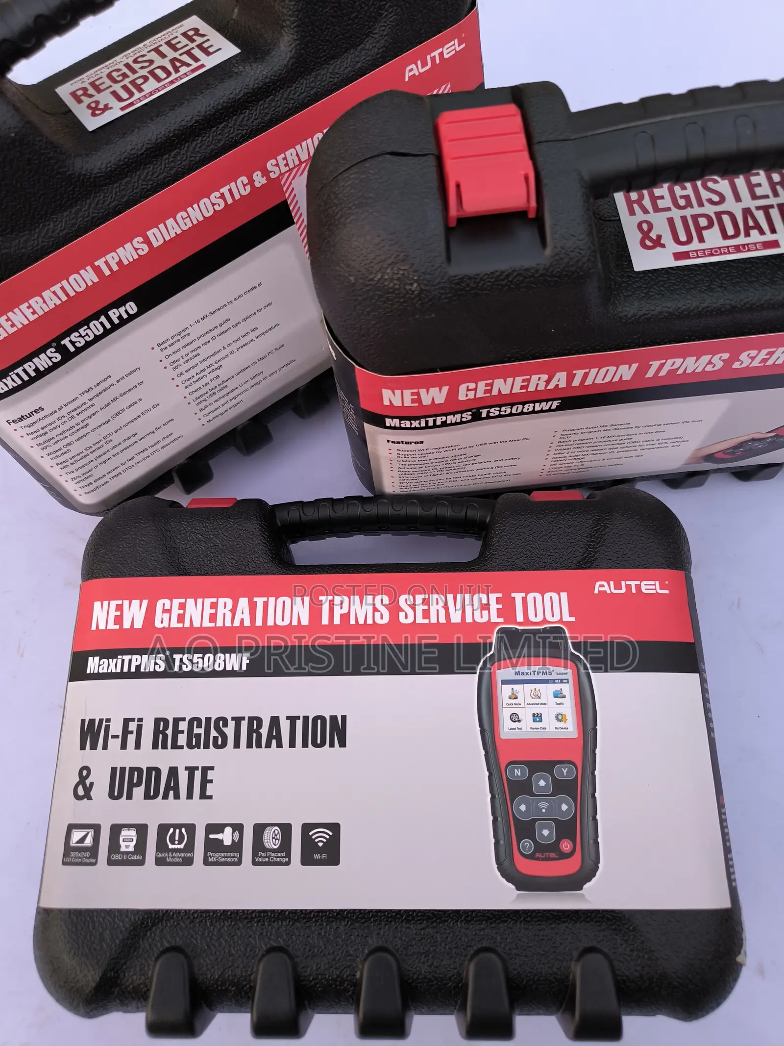 Autel Maxitpms Ts508wf Car TPMS Programming Relearn Tool