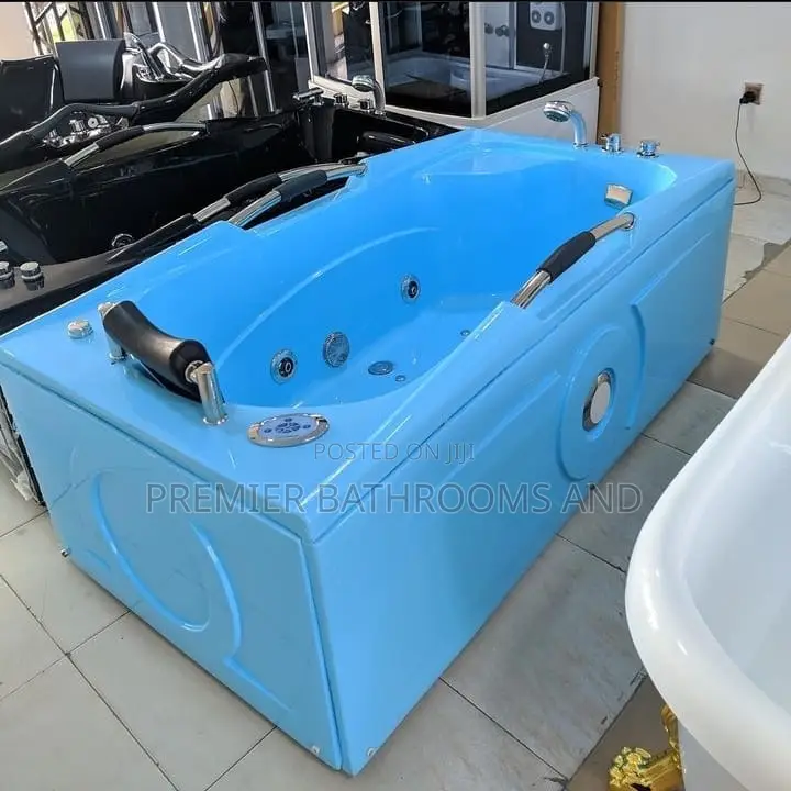 Single Blue Jacuzzi