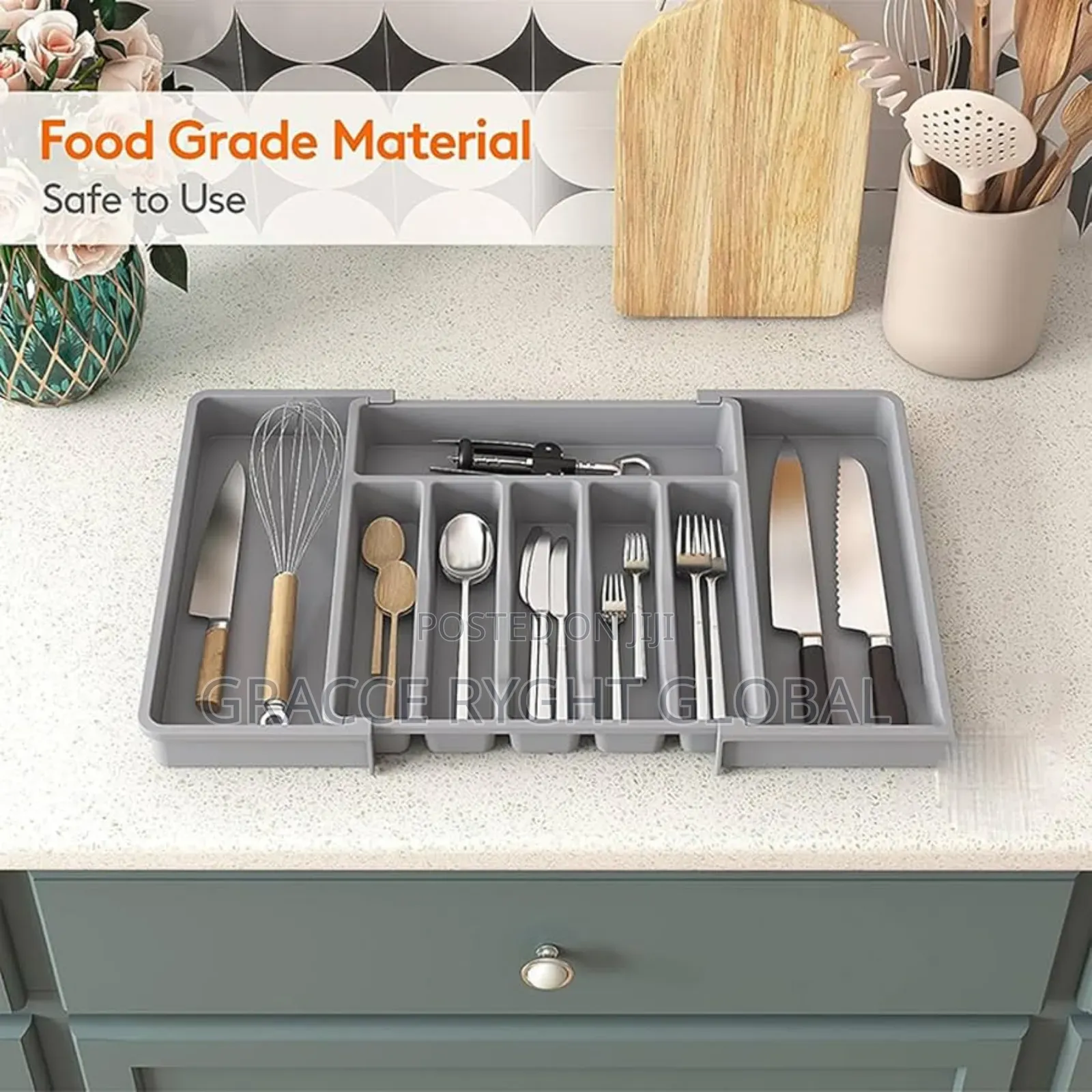 Expandable Cutlery Drawer Organizer