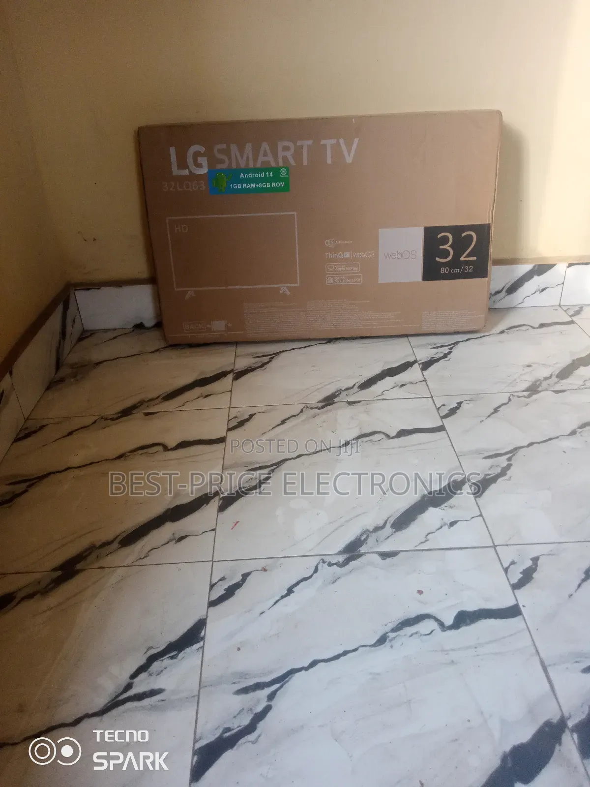 32 Lq63 Android Tv for Just 310 Kit
