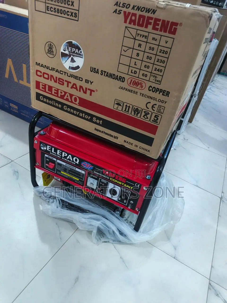 Elepaq Ec5800cx 3.5kva Constant Power Plant