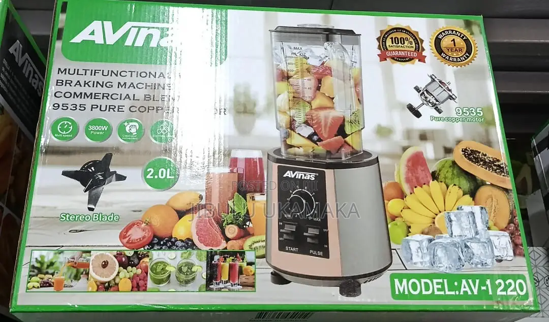 Avinas Multifunctional Wall Braking Machine 2l Commercial Blender