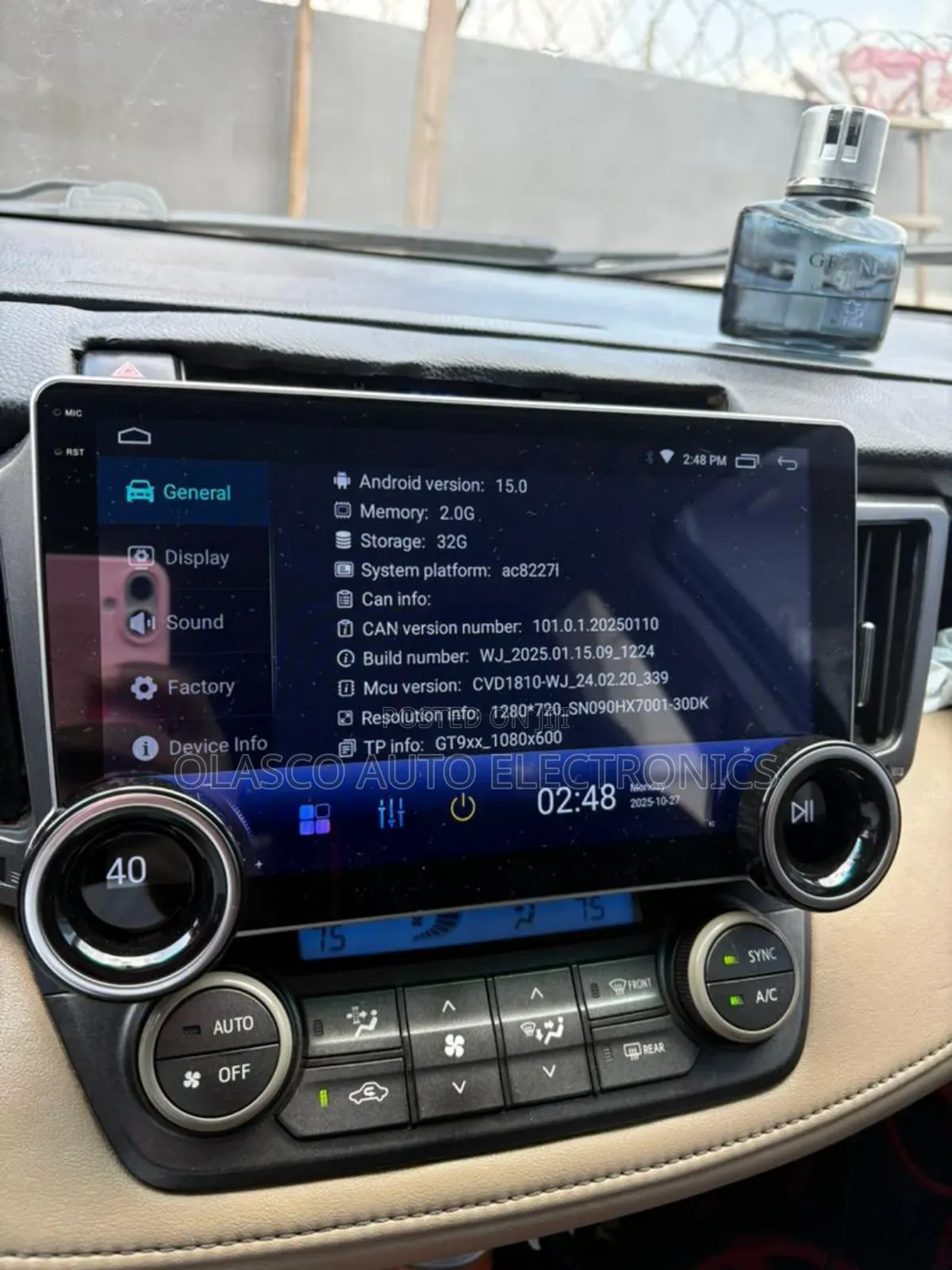 Rav4 Dual Knob Android