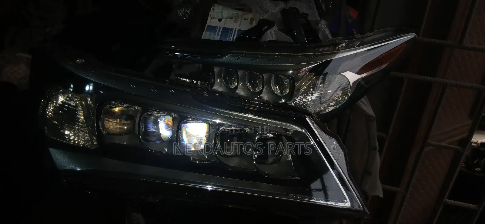 Headlight Acura MDX 2014-2016