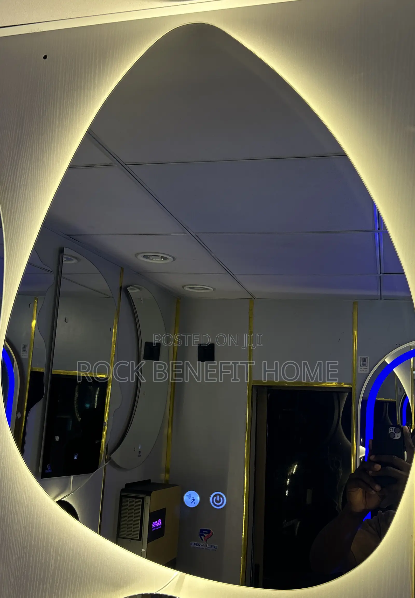Led Mirrors With 3 Light for Dining
