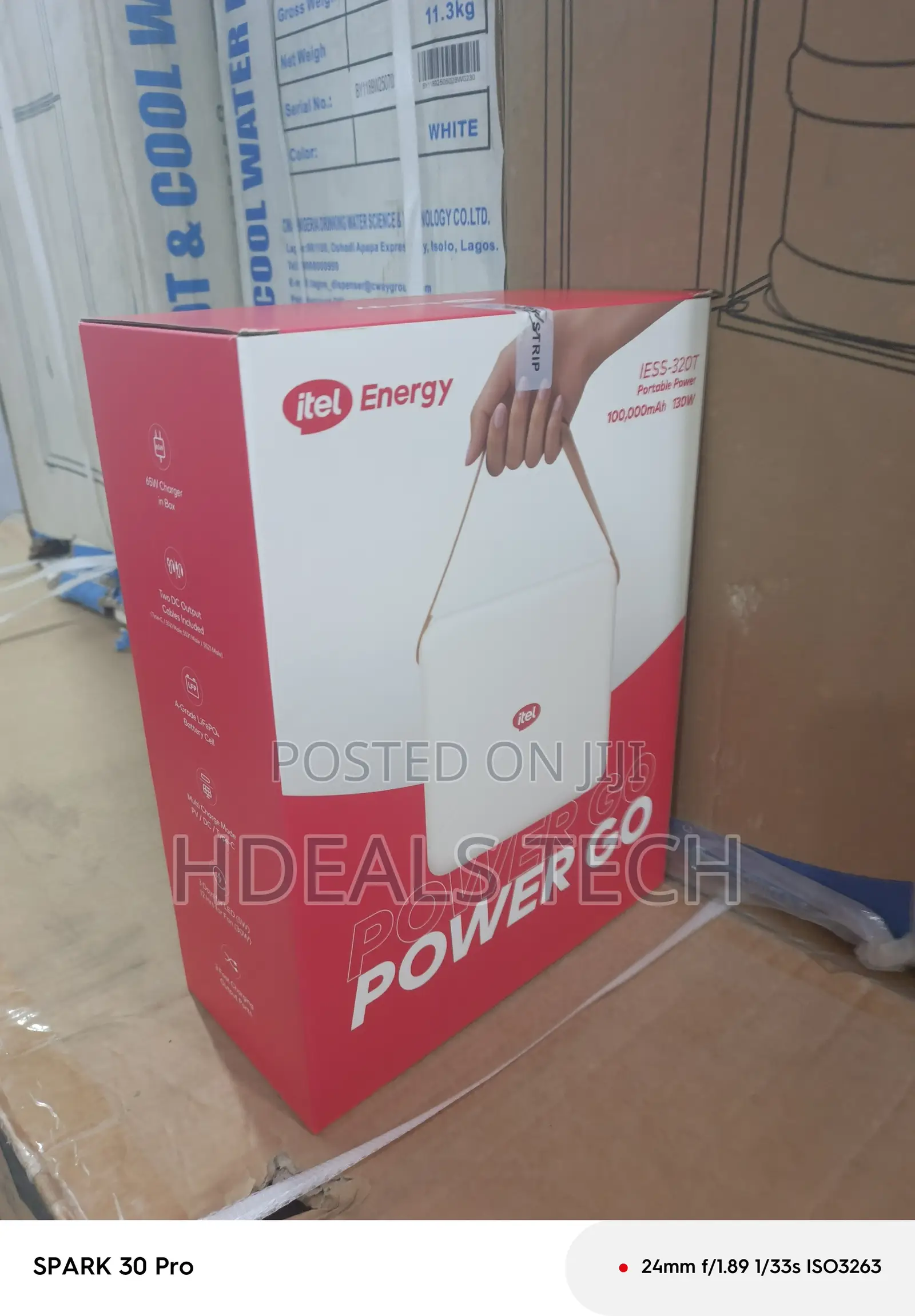 Itel Power Go – Original Quality Portable Charger With Led Indicator