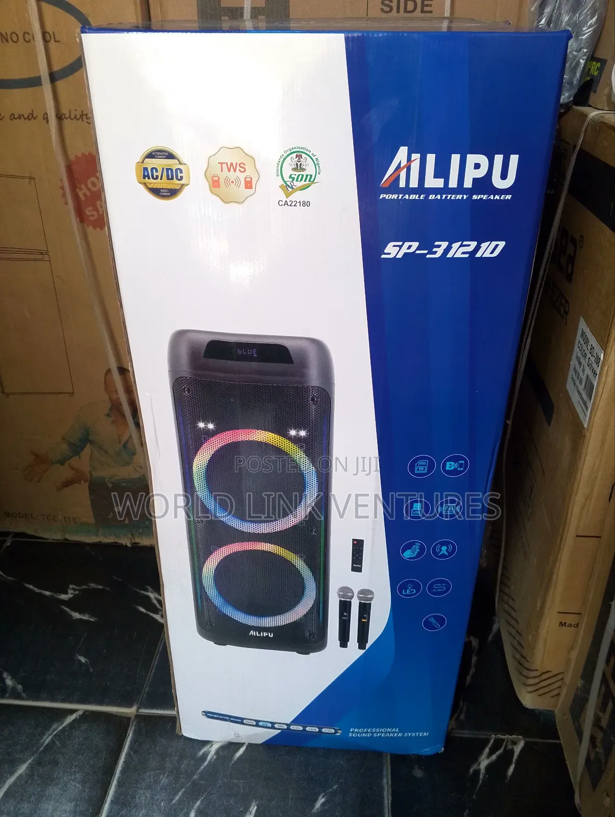 Ailipu Portable Battery Speaker, Sp_312 1d