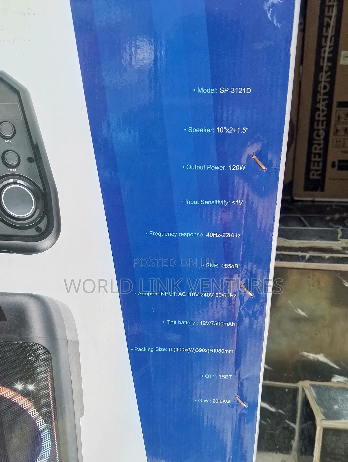 Ailipu Portable Battery Speaker, Sp_312 1d
