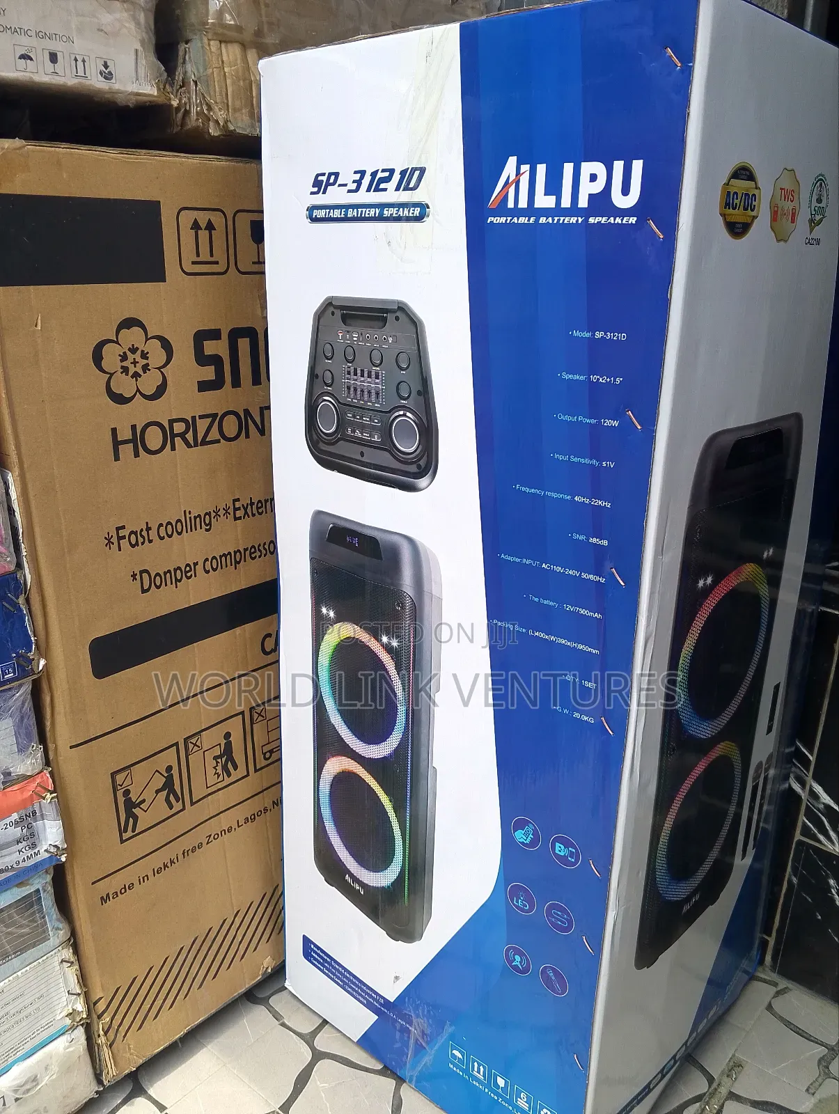 Ailipu Portable Battery Speaker, Sp_312 1d