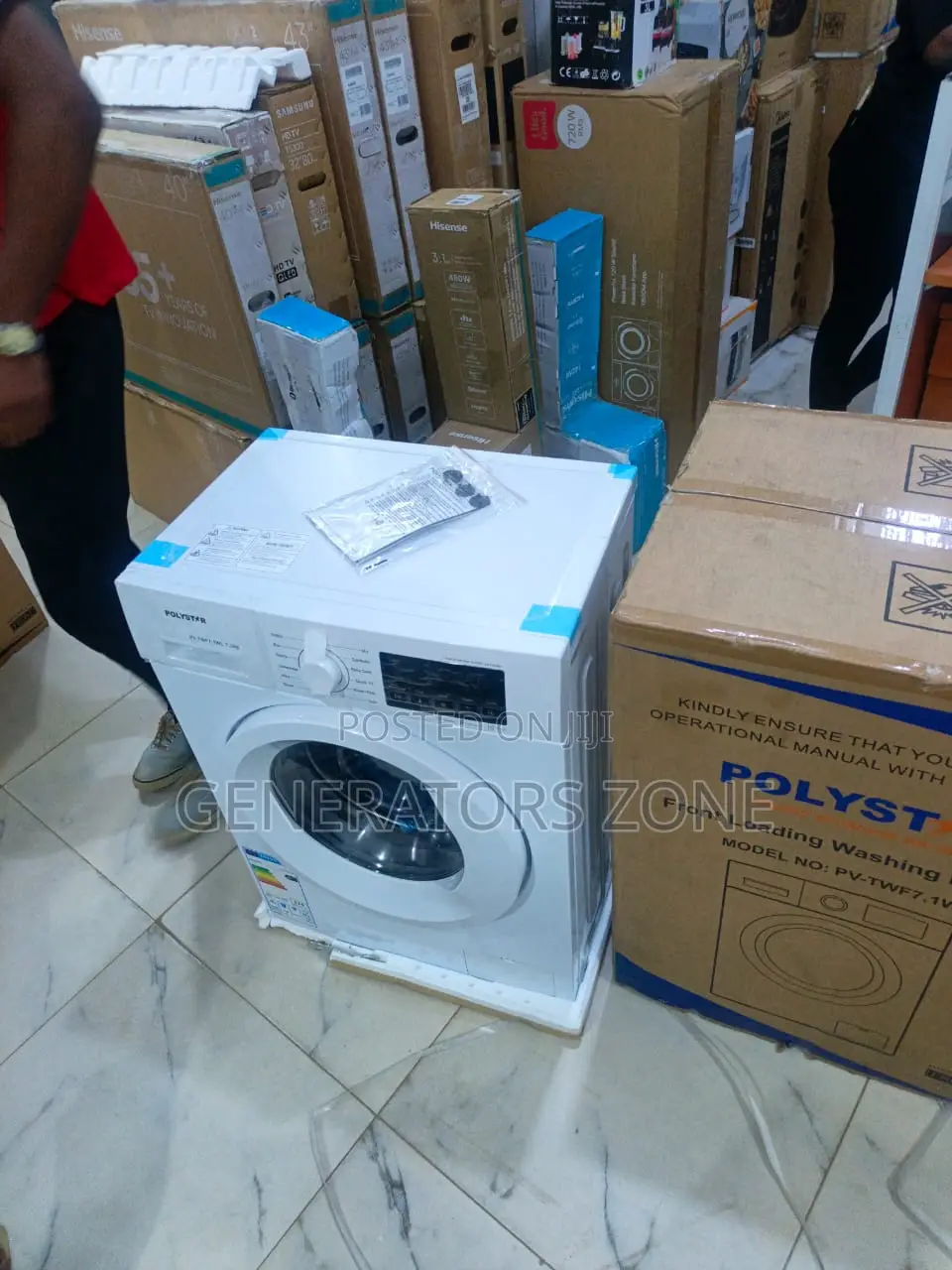 Polystar Pv-Twf7-1w 7kg Laundry Appliance