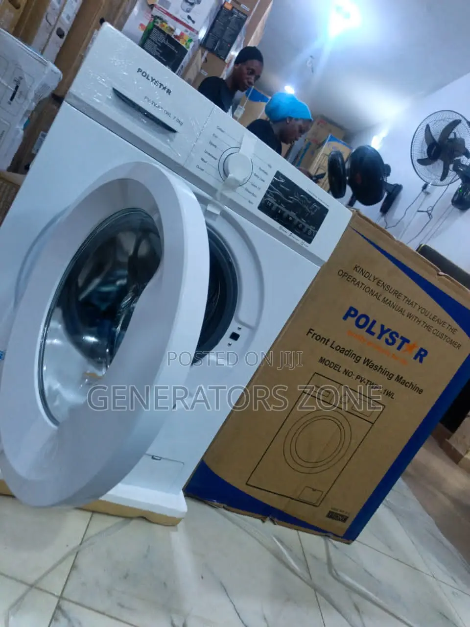 7kg Front Load Laundry Machine Pv-Twf7-1w