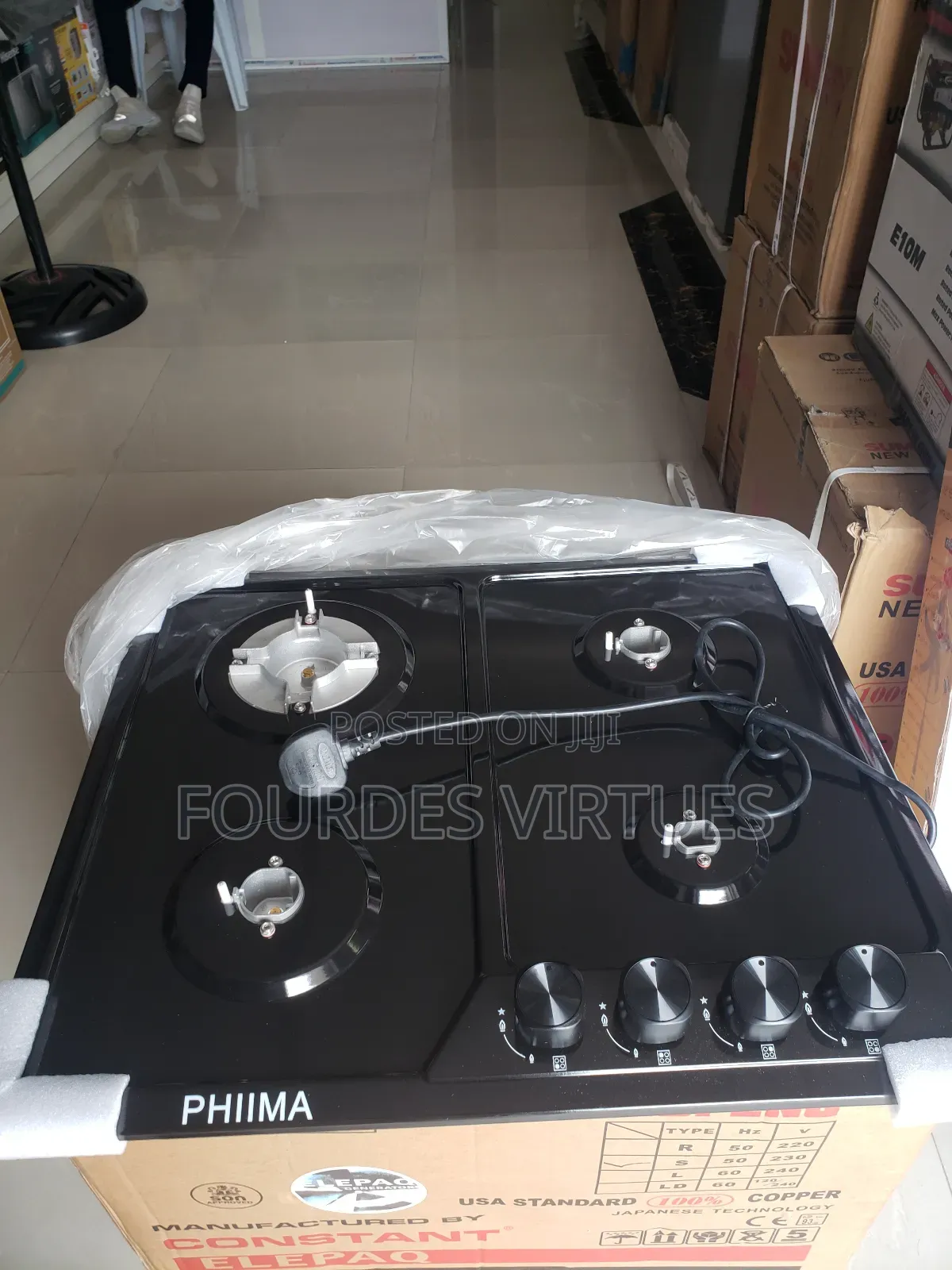 4b Metallic and Electric/ Gas Inbuilt Cooker