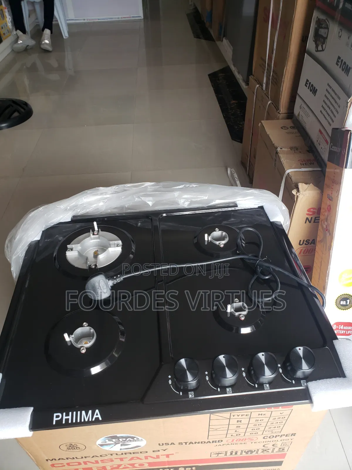 4b Metallic and Electric/ Gas Inbuilt Cooker