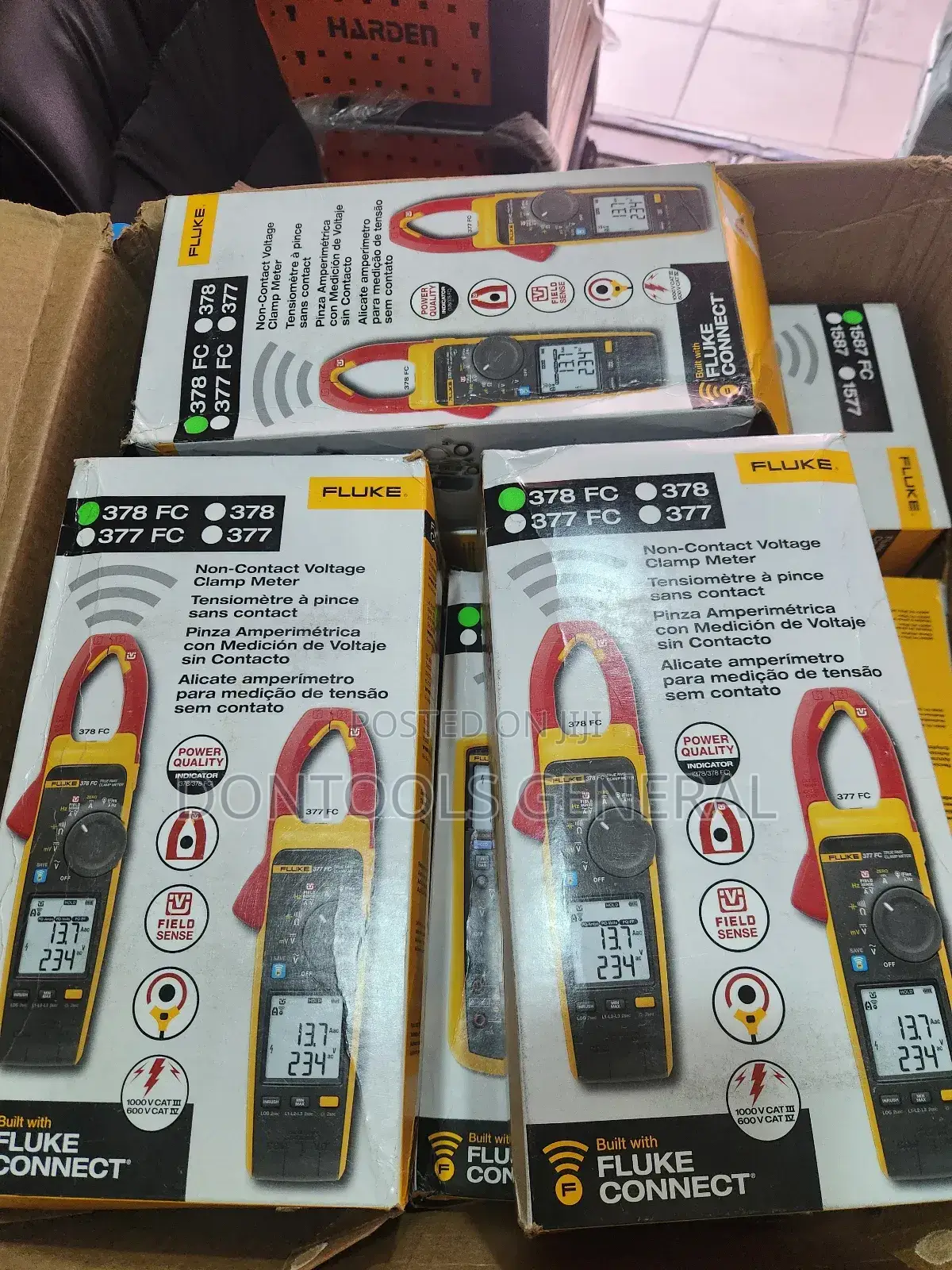 Fluke 378 Fc Non-Contact Voltage Clamp Meter