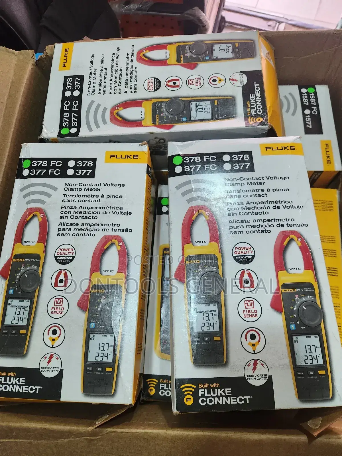 Fluke 378 Fc Non-Contact Voltage Clamp Meter