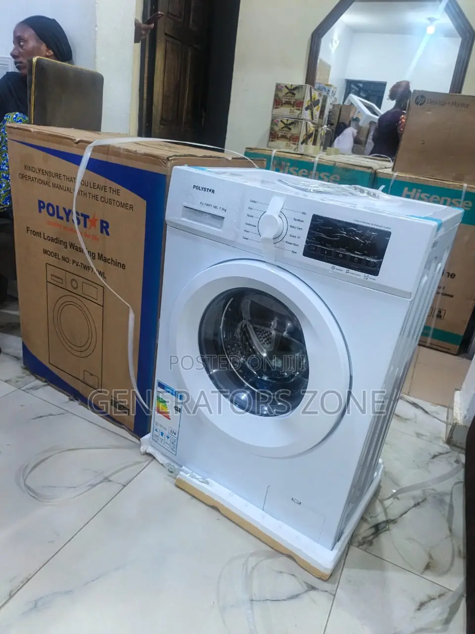 Polystar 7kg Garment Wash Unit White