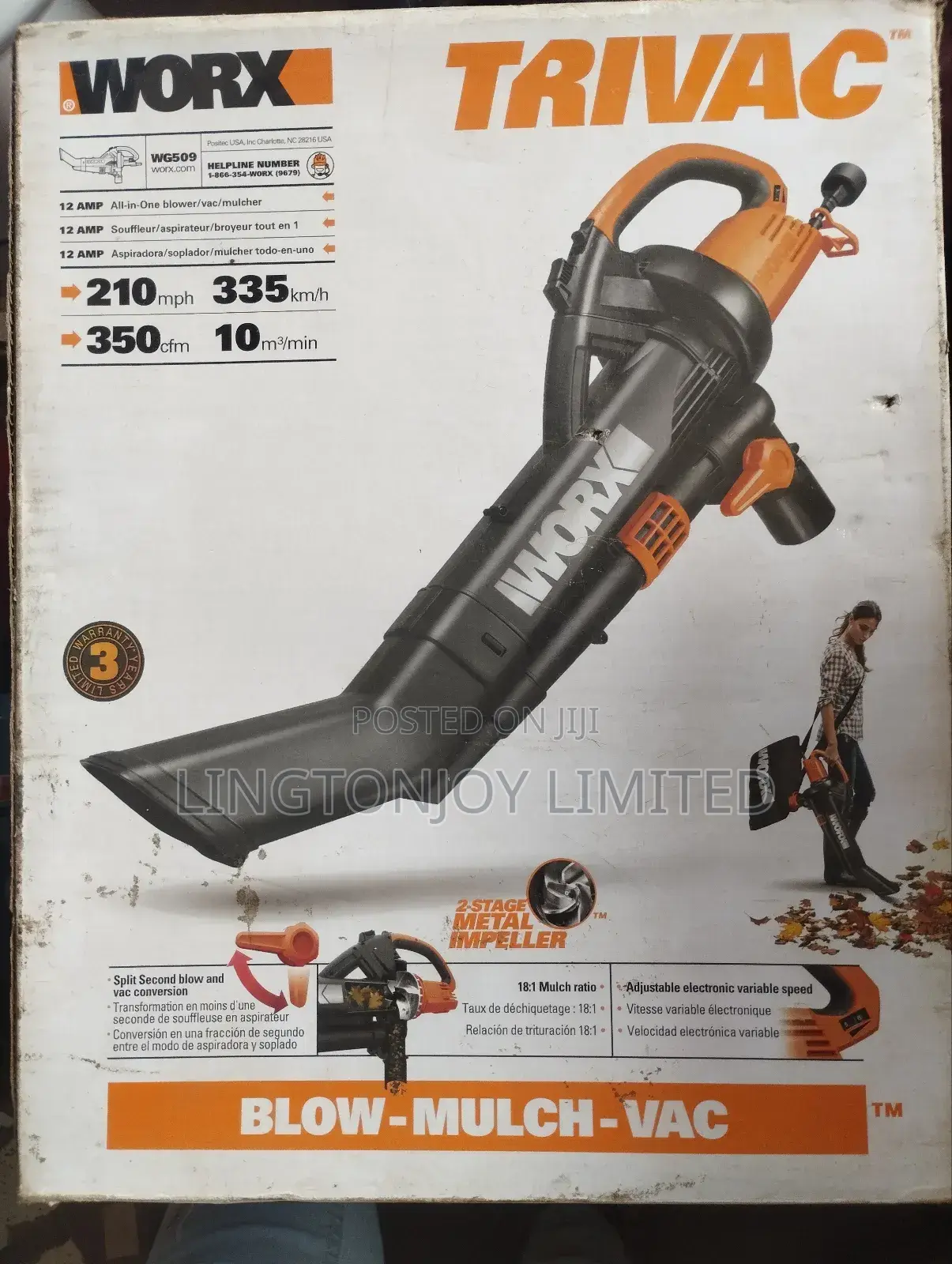 Leaf Blower Vacuum Machine