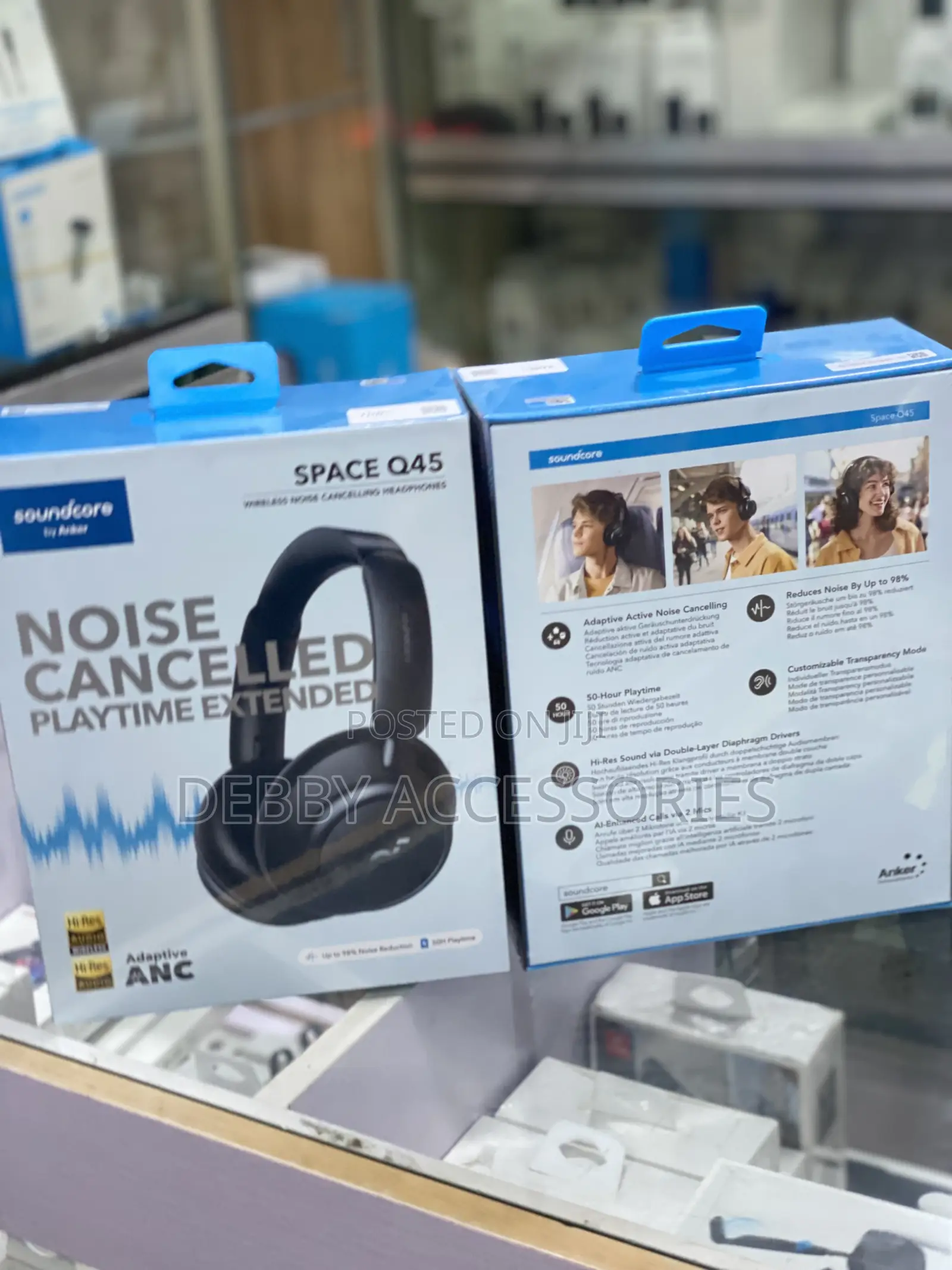 Anker Soundcore Space Q45 Wireless Noise Cancelling Headphones