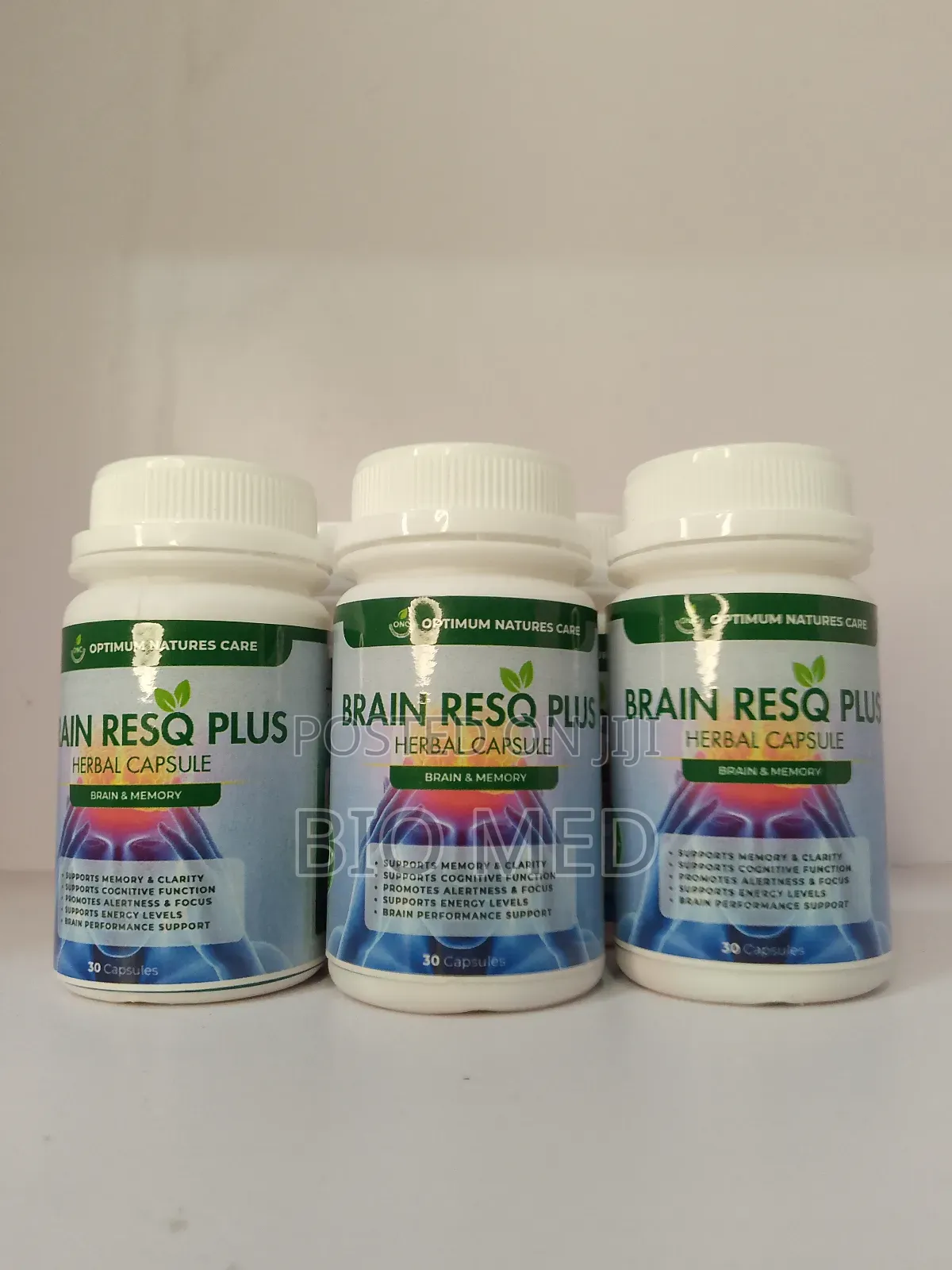 Brain Resq Plus Herbal Capsule for Memory Mental Clarity Support