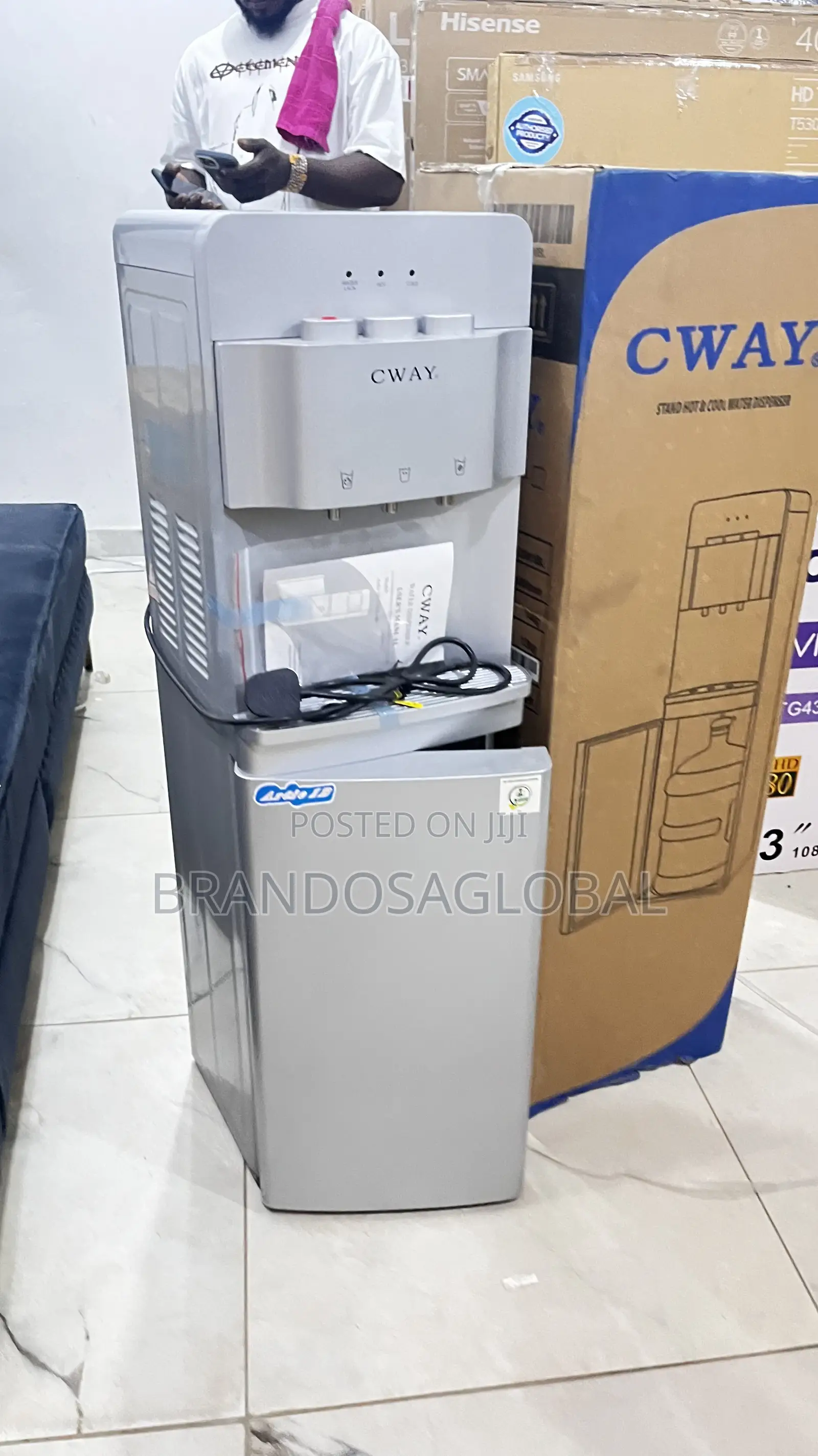 Cway Fast Cooling Dispenser Artic 1bcwm16bl
