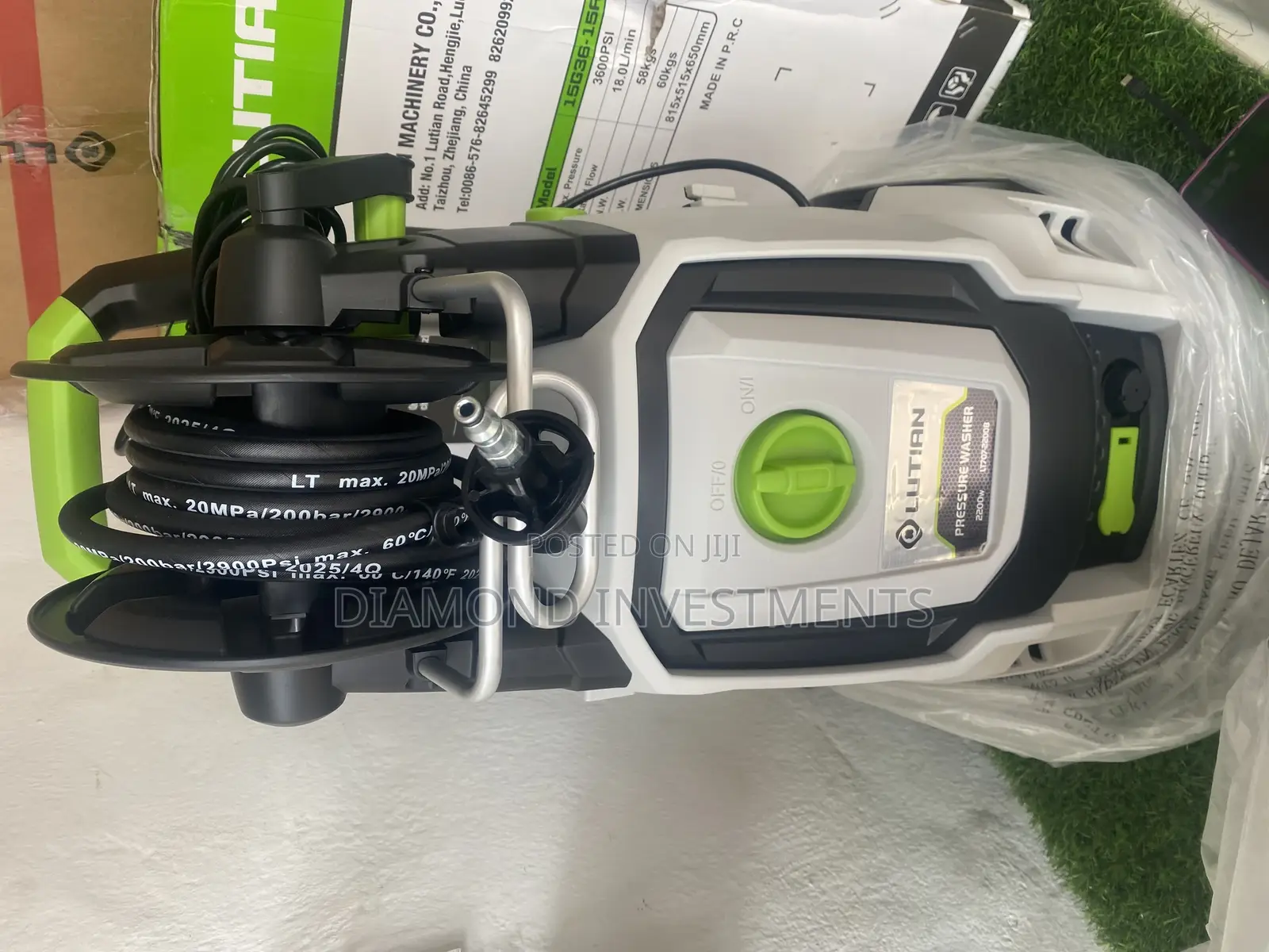Electric Car Wash Machine Lutian