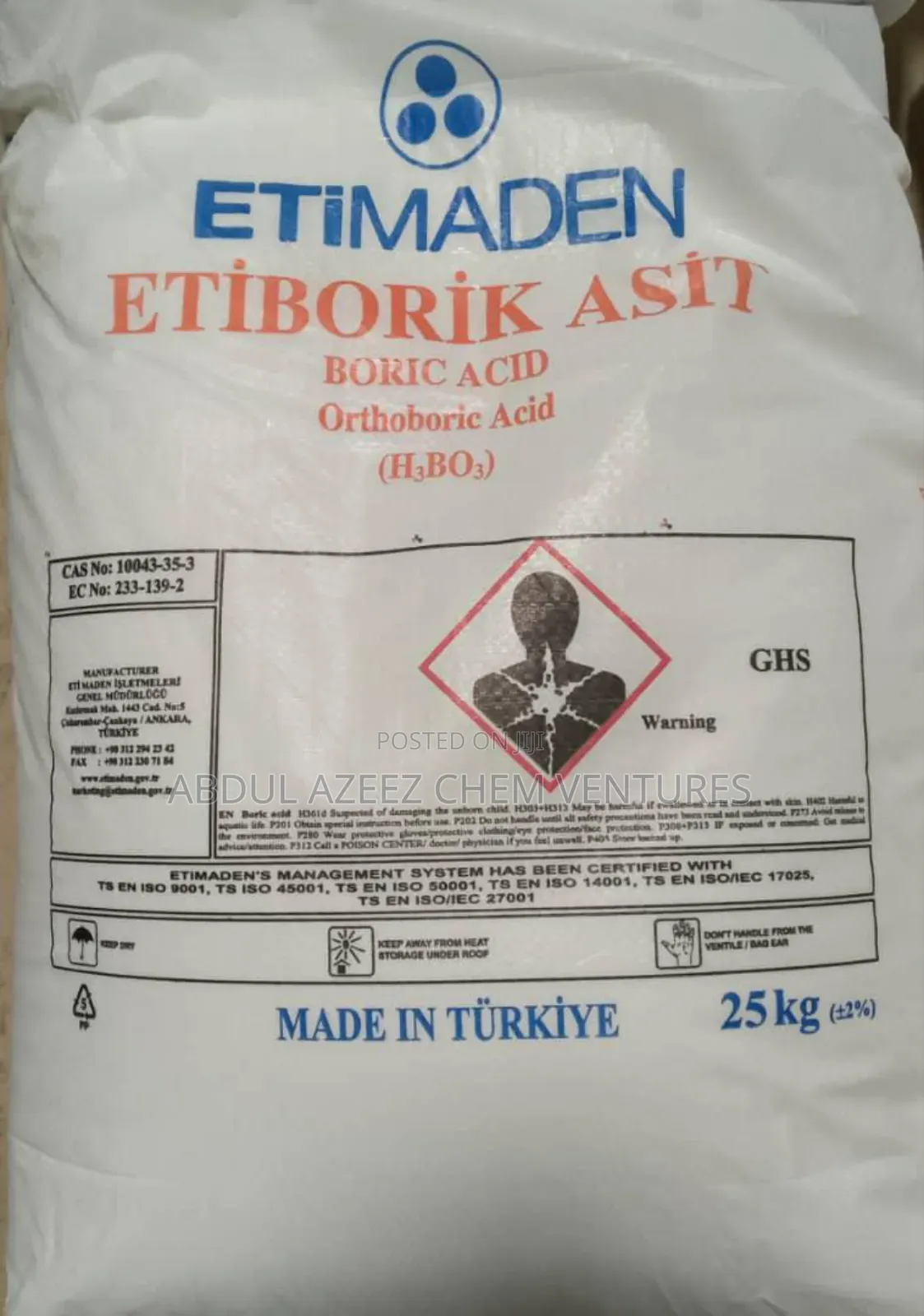 Boric Acid Powder