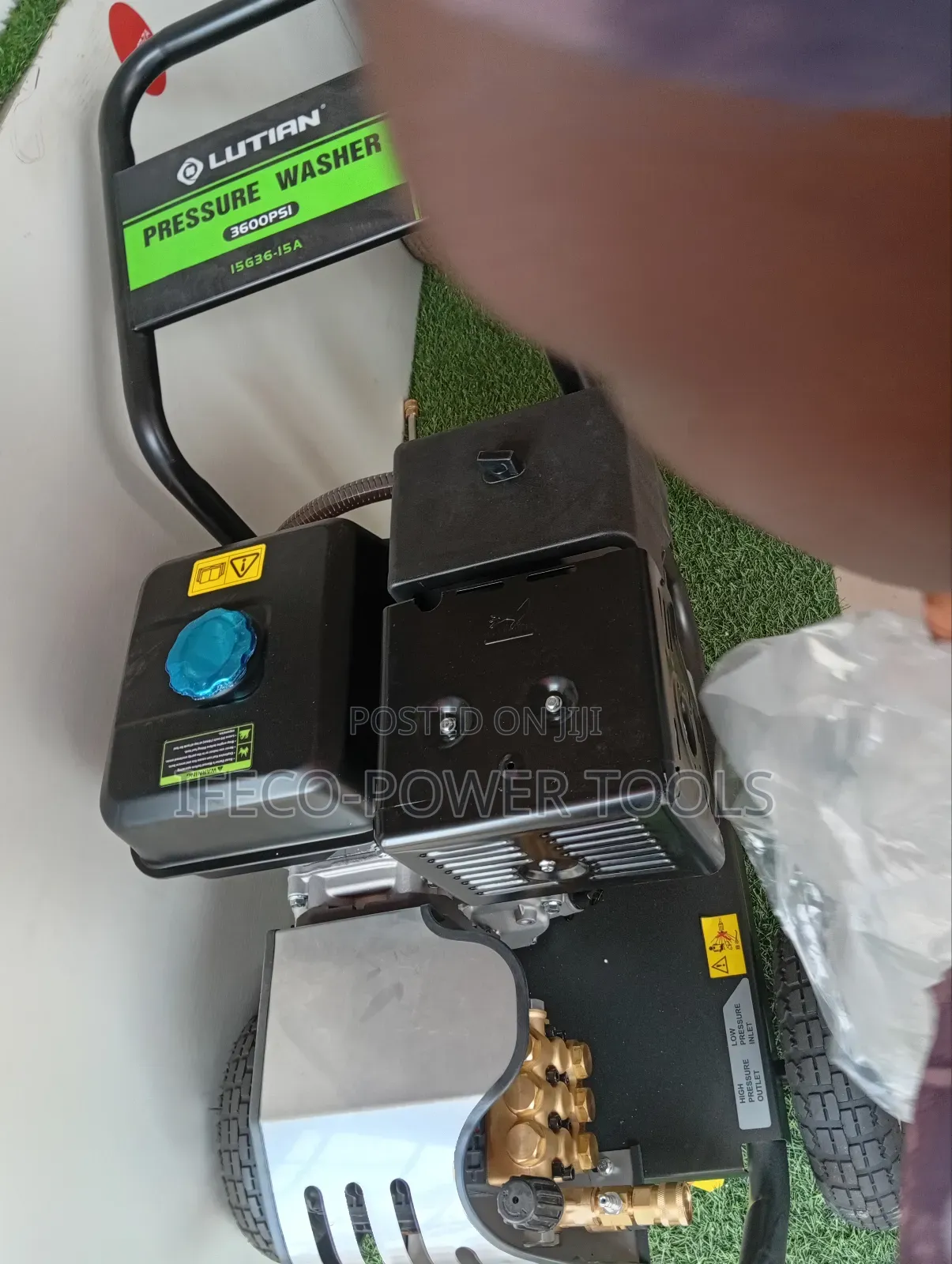 Lutian Petrol Pressure Washer (Model 18g30-13a)Designed for Heavy-Duty