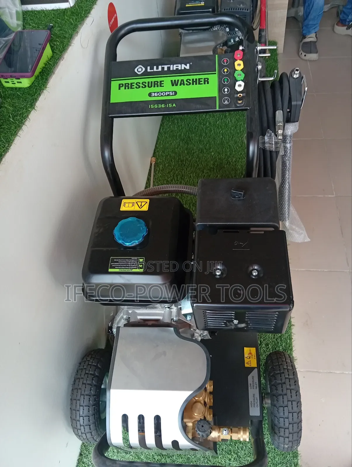Lutian Petrol Pressure Washer (Model 18g30-13a)Designed for Heavy-Duty
