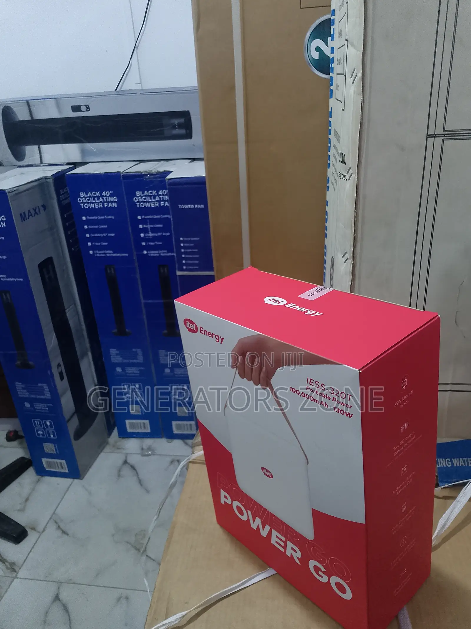 100,000mah 130w Portable Station Itel Iess-320t